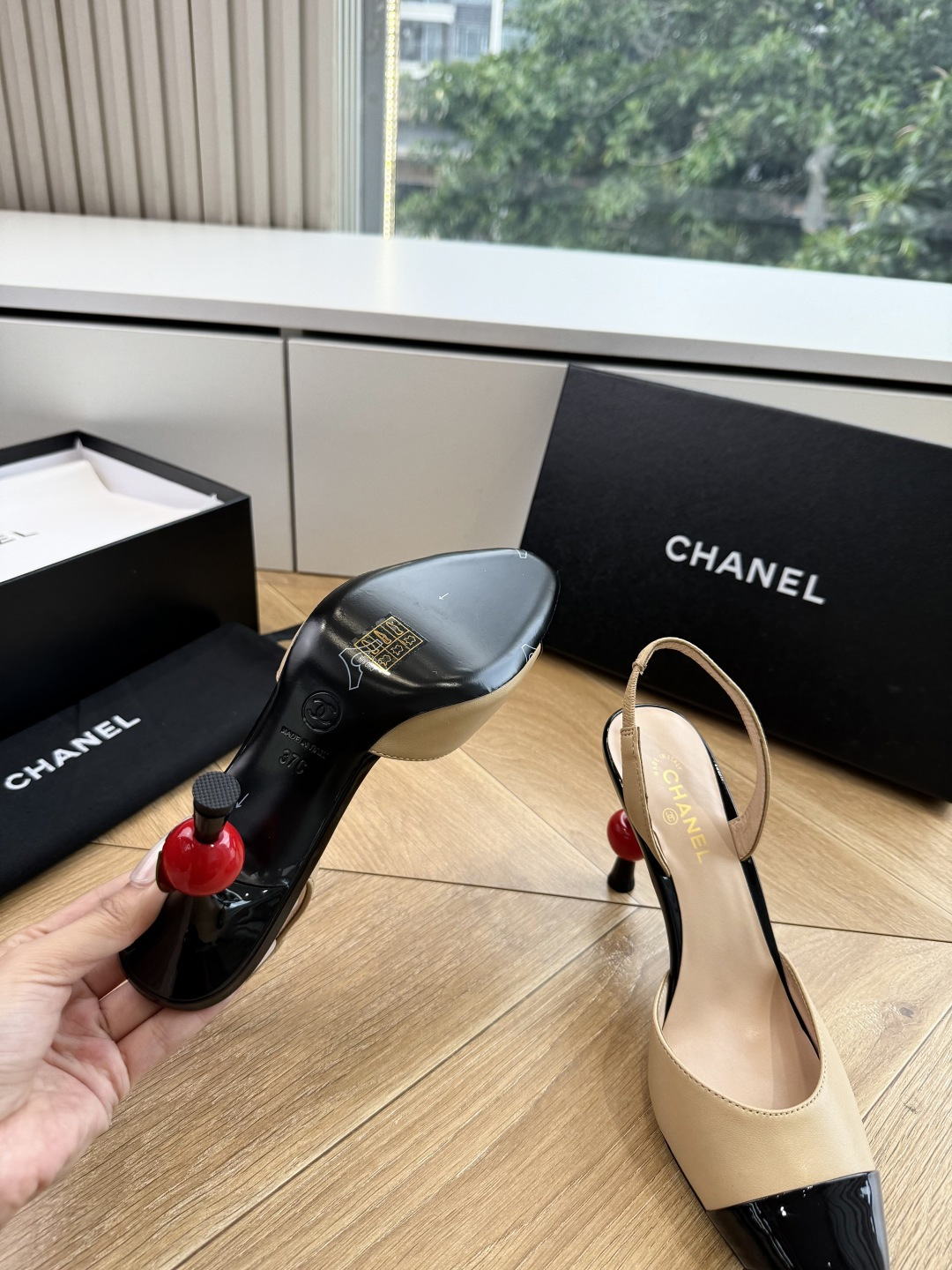 G238😀CHANEL* 香奈儿小香2026专柜同步新款高跟鞋单鞋凉鞋极简设计 超好搭配的日常款、无论高