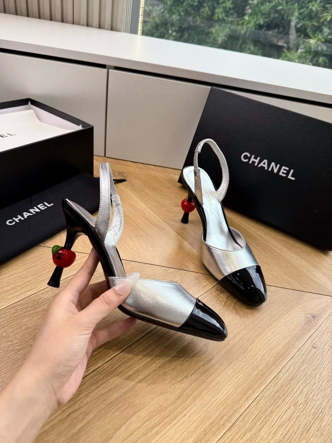 G238😀CHANEL* 香奈儿小香2026专柜同步新款高跟鞋单鞋凉鞋极简设计 超好搭配的日常款、无论高