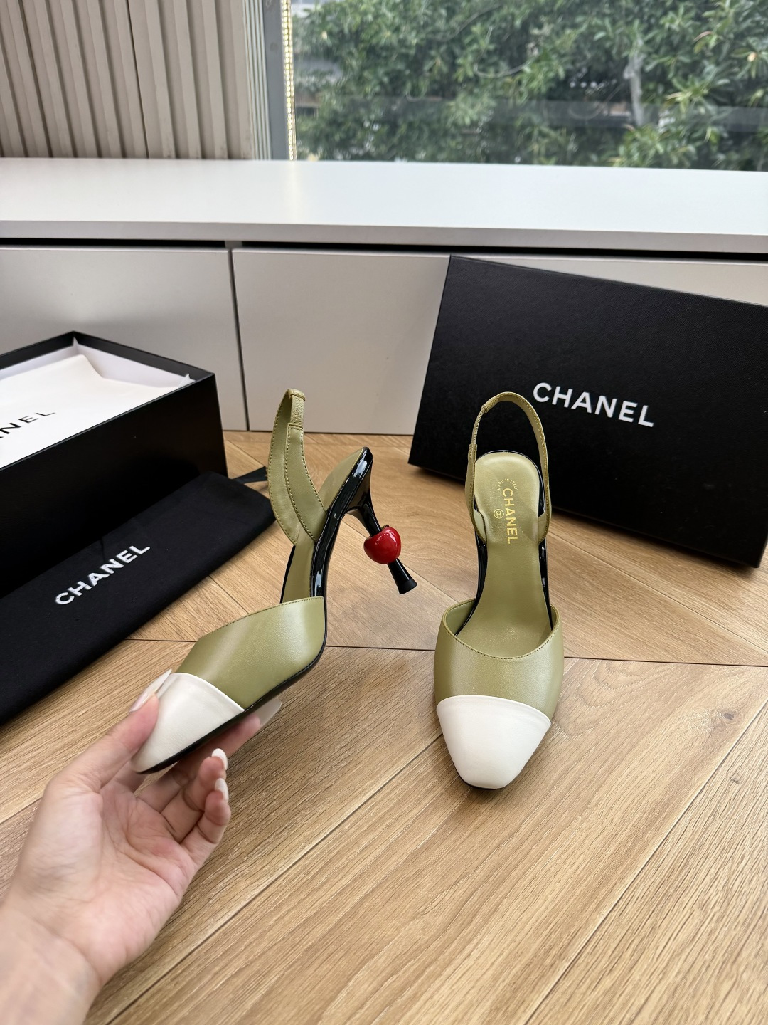 G238😀CHANEL* 香奈儿小香2026专柜同步新款高跟鞋单鞋凉鞋极简设计 超好搭配的日常款、无论高