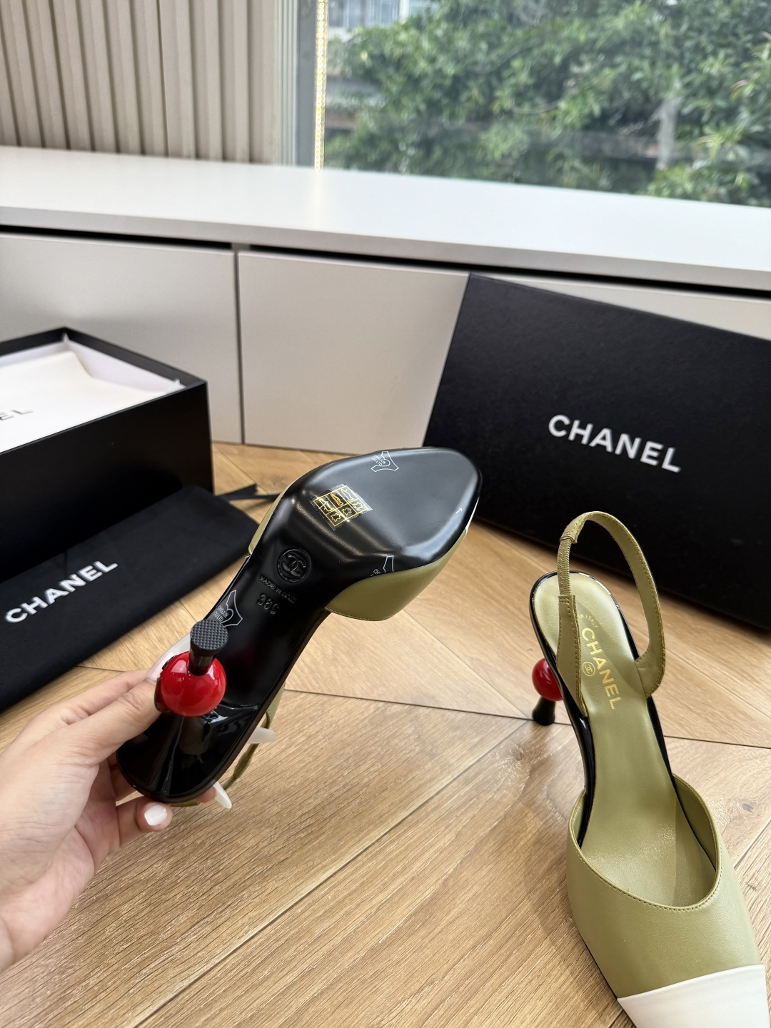 G238😀CHANEL* 香奈儿小香2026专柜同步新款高跟鞋单鞋凉鞋极简设计 超好搭配的日常款、无论高