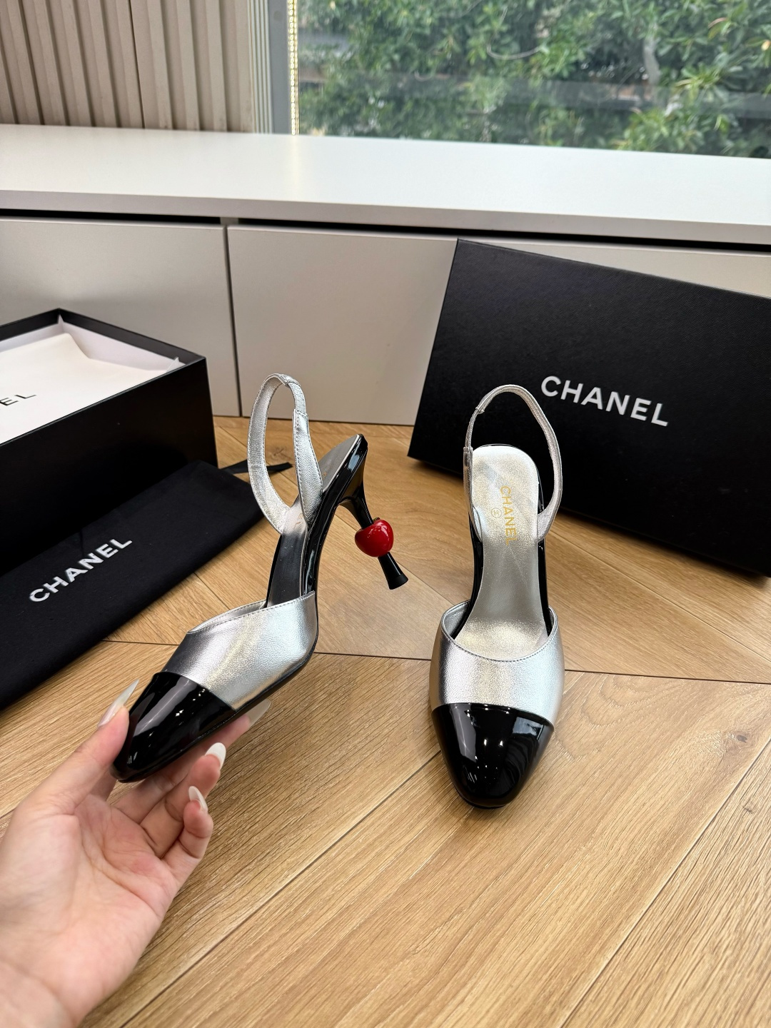 G238😀CHANEL* 香奈儿小香2026专柜同步新款高跟鞋单鞋凉鞋极简设计 超好搭配的日常款、无论高