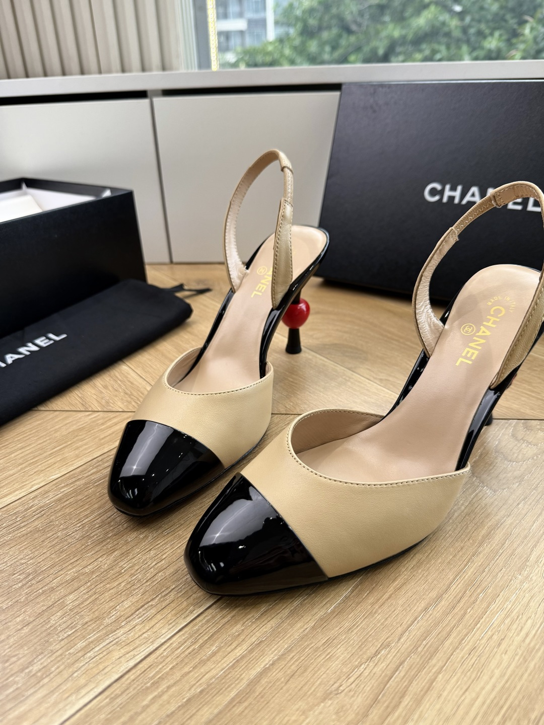 G238😀CHANEL* 香奈儿小香2026专柜同步新款高跟鞋单鞋凉鞋极简设计 超好搭配的日常款、无论高
