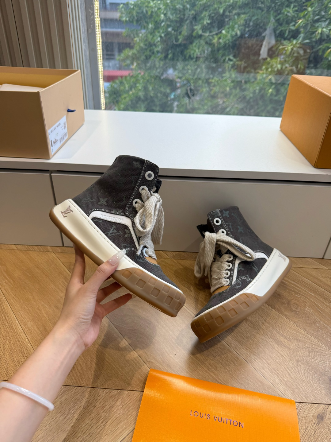 G317顶级版本Louis Vuitto路易斯威登LV驴牌L家棉鞋Archlight经典Skate运动休
