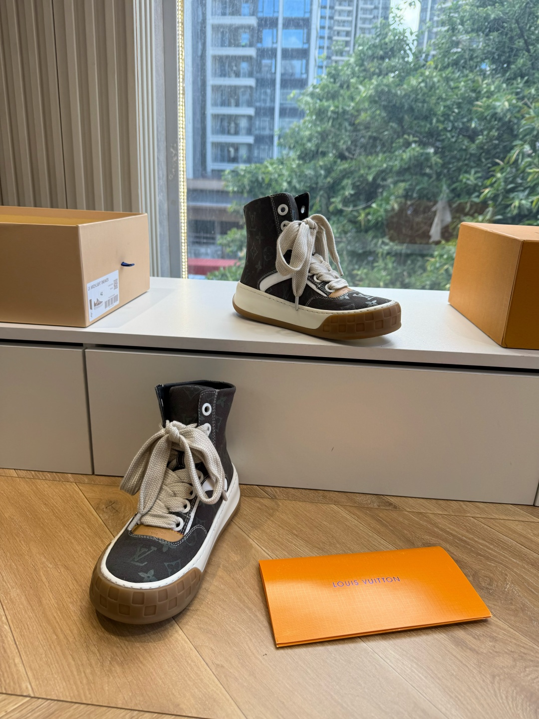 G317顶级版本Louis Vuitto路易斯威登LV驴牌L家棉鞋Archlight经典Skate运动休