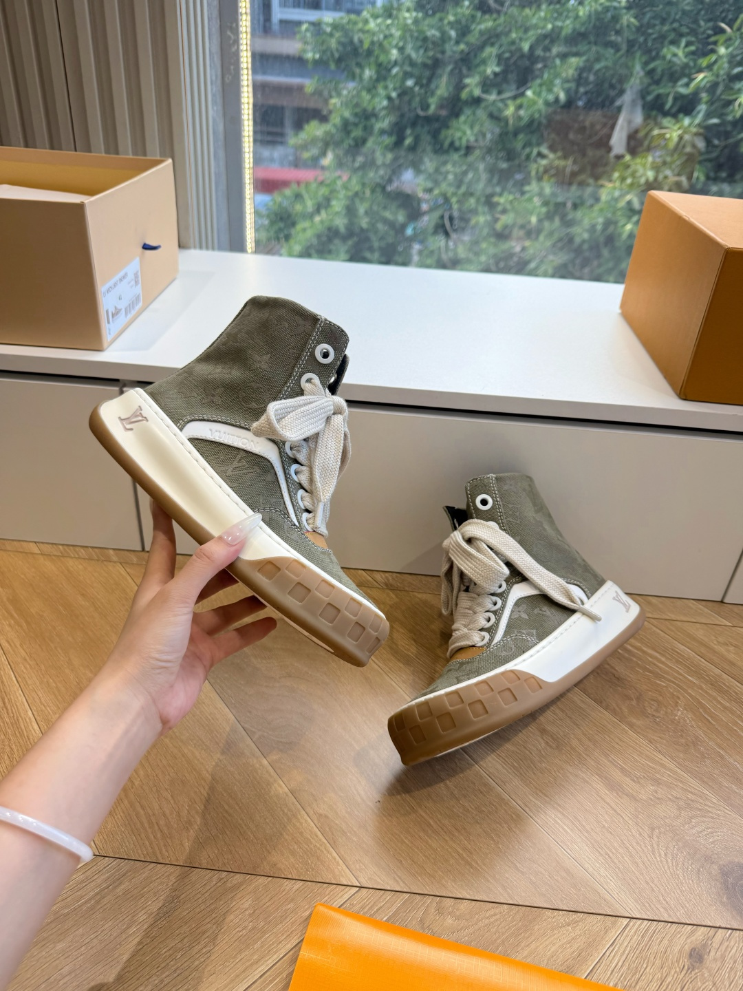 G317顶级版本Louis Vuitto路易斯威登LV驴牌L家棉鞋Archlight经典Skate运动休