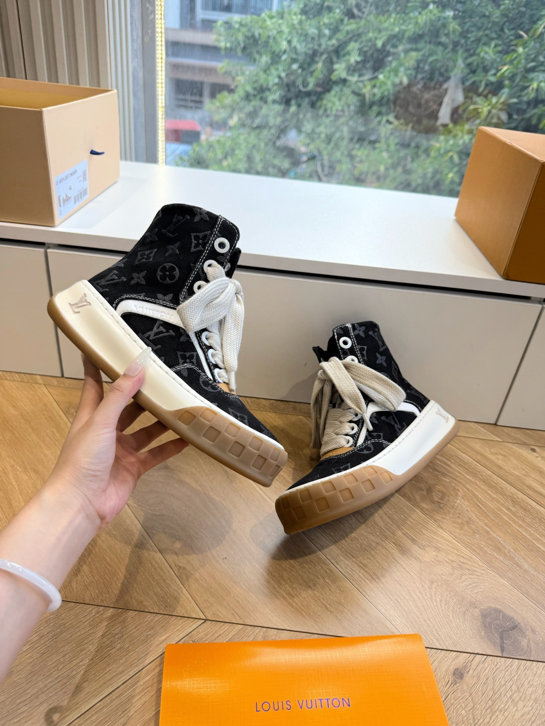 G317顶级版本Louis Vuitto路易斯威登LV驴牌L家棉鞋Archlight经典Skate运动休