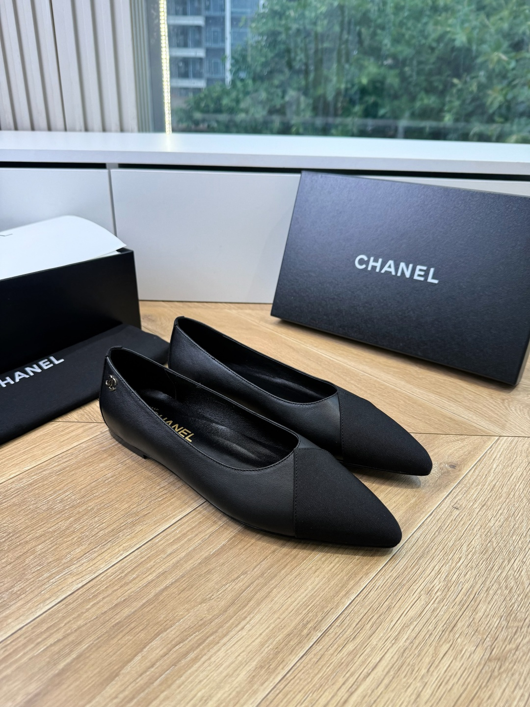 G988😀CHANEL* 香奈儿小香2026专柜同步新款高跟鞋单鞋极简设计 超好搭配的日常款、无论高度 