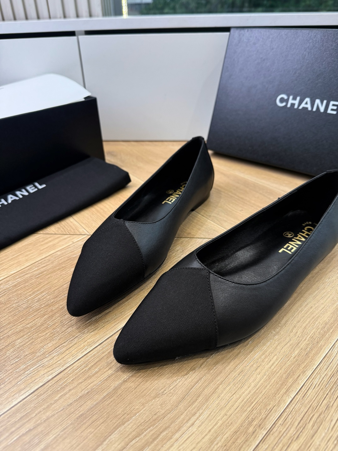 G988😀CHANEL* 香奈儿小香2026专柜同步新款高跟鞋单鞋极简设计 超好搭配的日常款、无论高度 