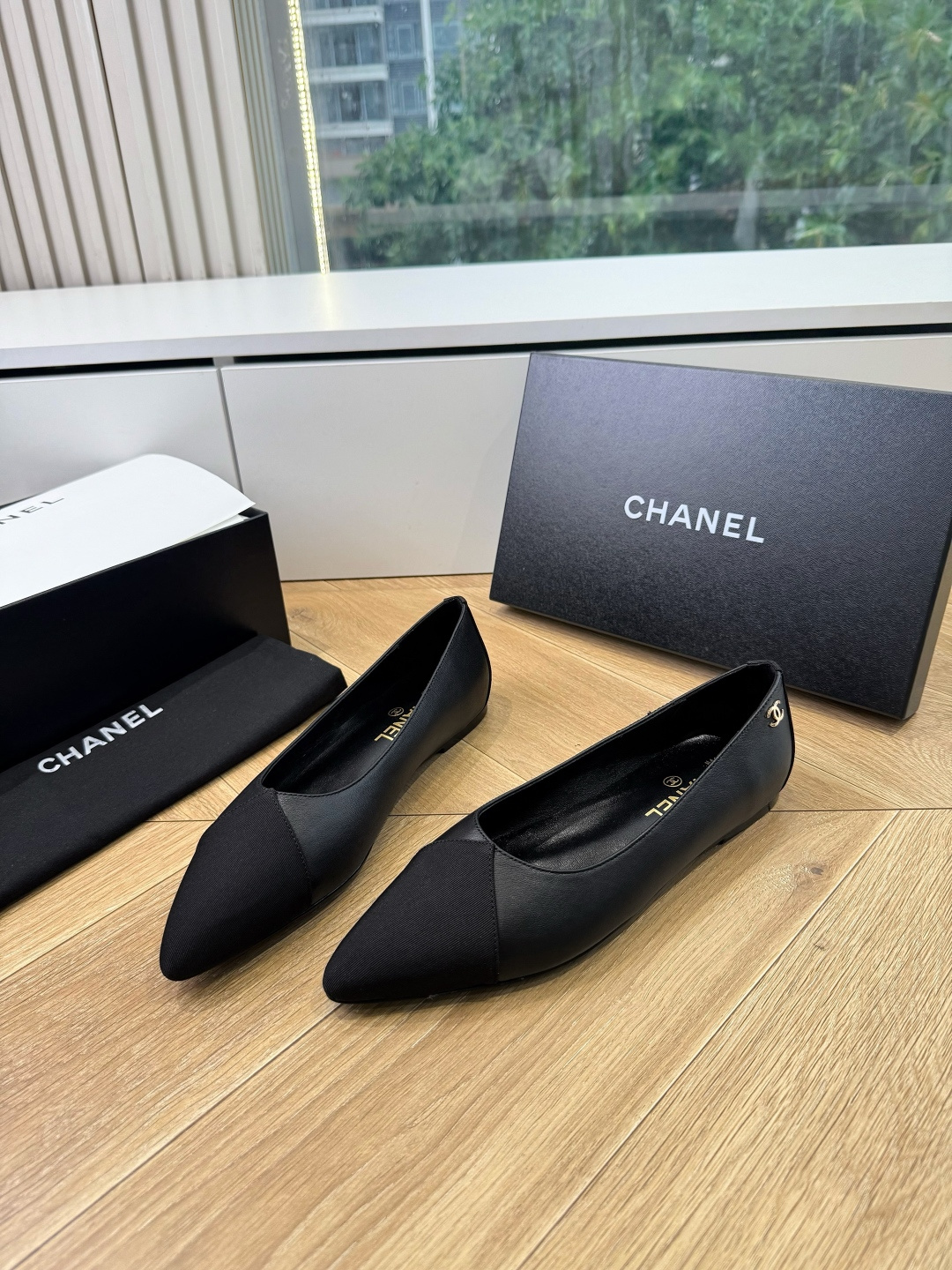 G988😀CHANEL* 香奈儿小香2026专柜同步新款高跟鞋单鞋极简设计 超好搭配的日常款、无论高度 