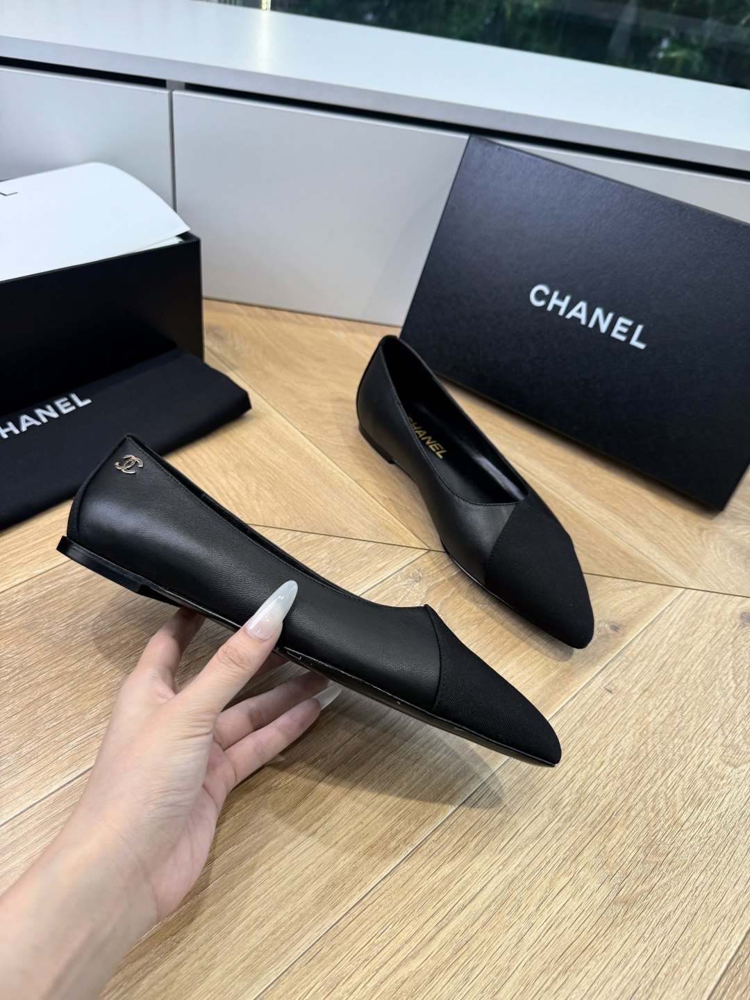 G988😀CHANEL* 香奈儿小香2026专柜同步新款高跟鞋单鞋极简设计 超好搭配的日常款、无论高度 