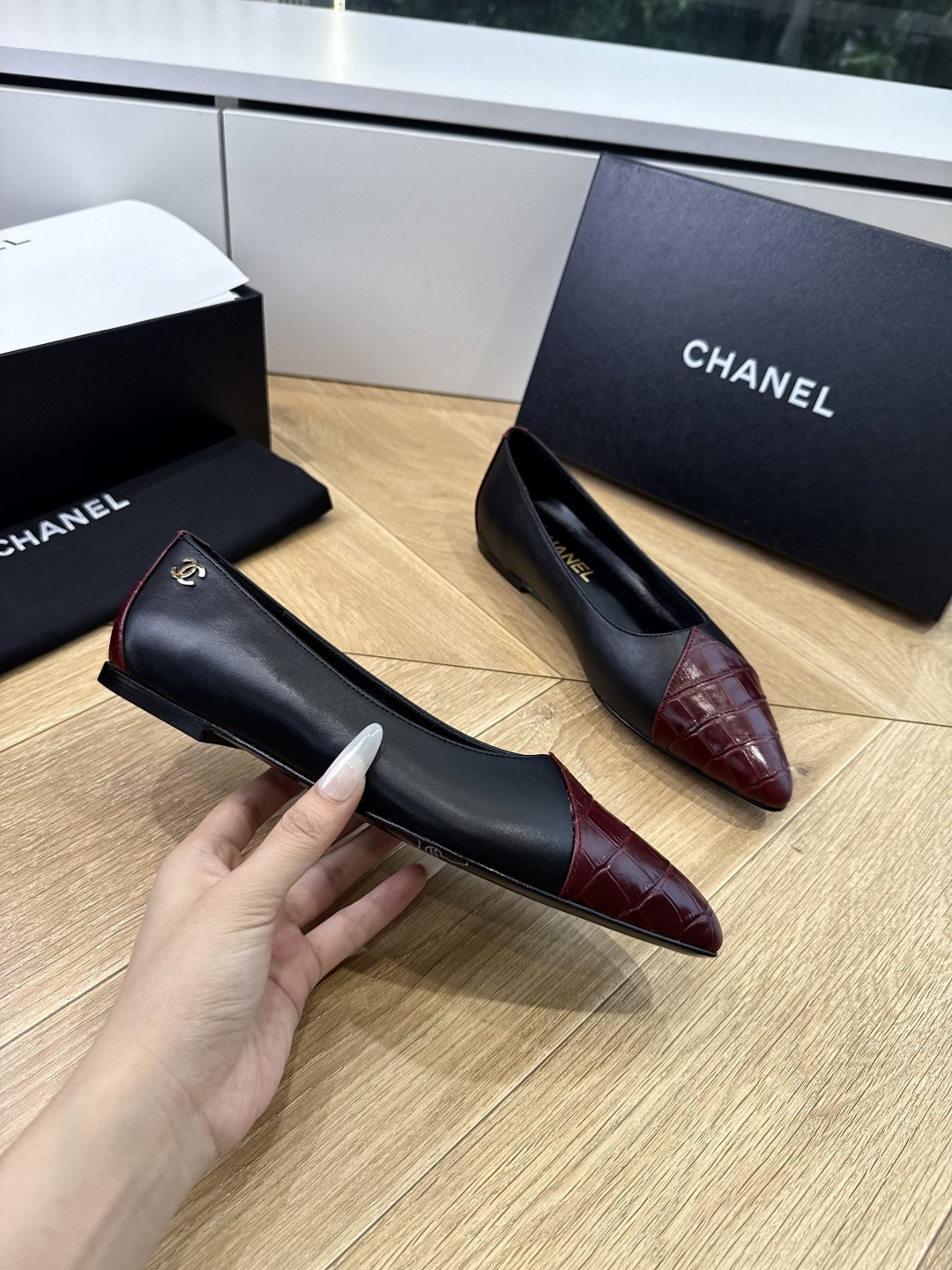 G988😀CHANEL* 香奈儿小香2026专柜同步新款高跟鞋单鞋极简设计 超好搭配的日常款、无论高度 