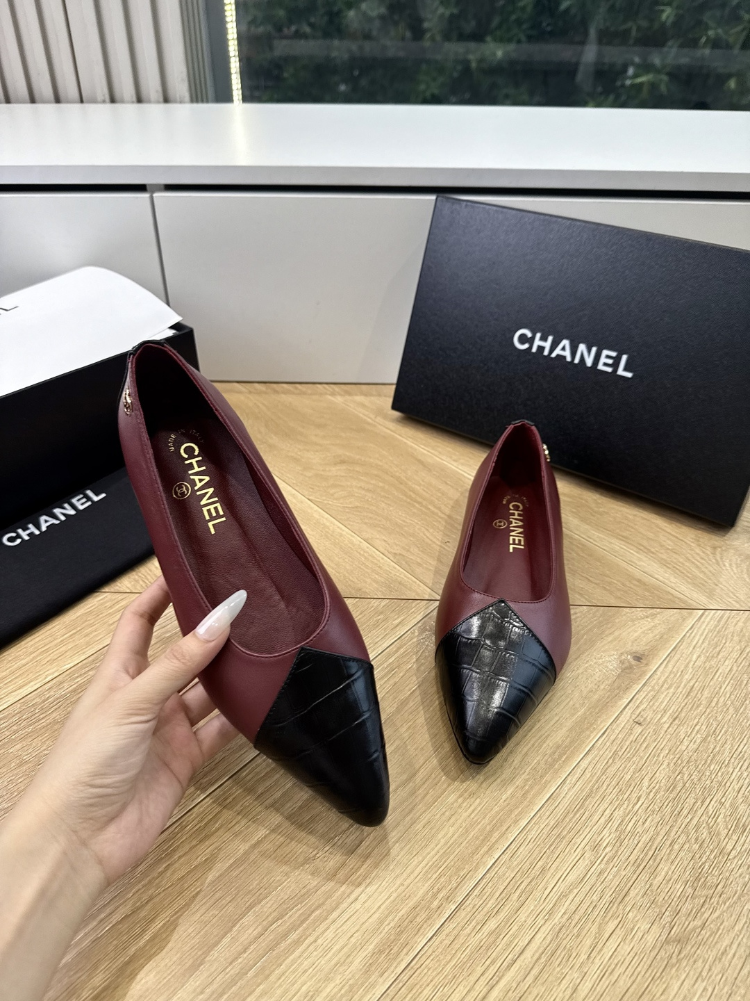 G988😀CHANEL* 香奈儿小香2026专柜同步新款高跟鞋单鞋极简设计 超好搭配的日常款、无论高度 
