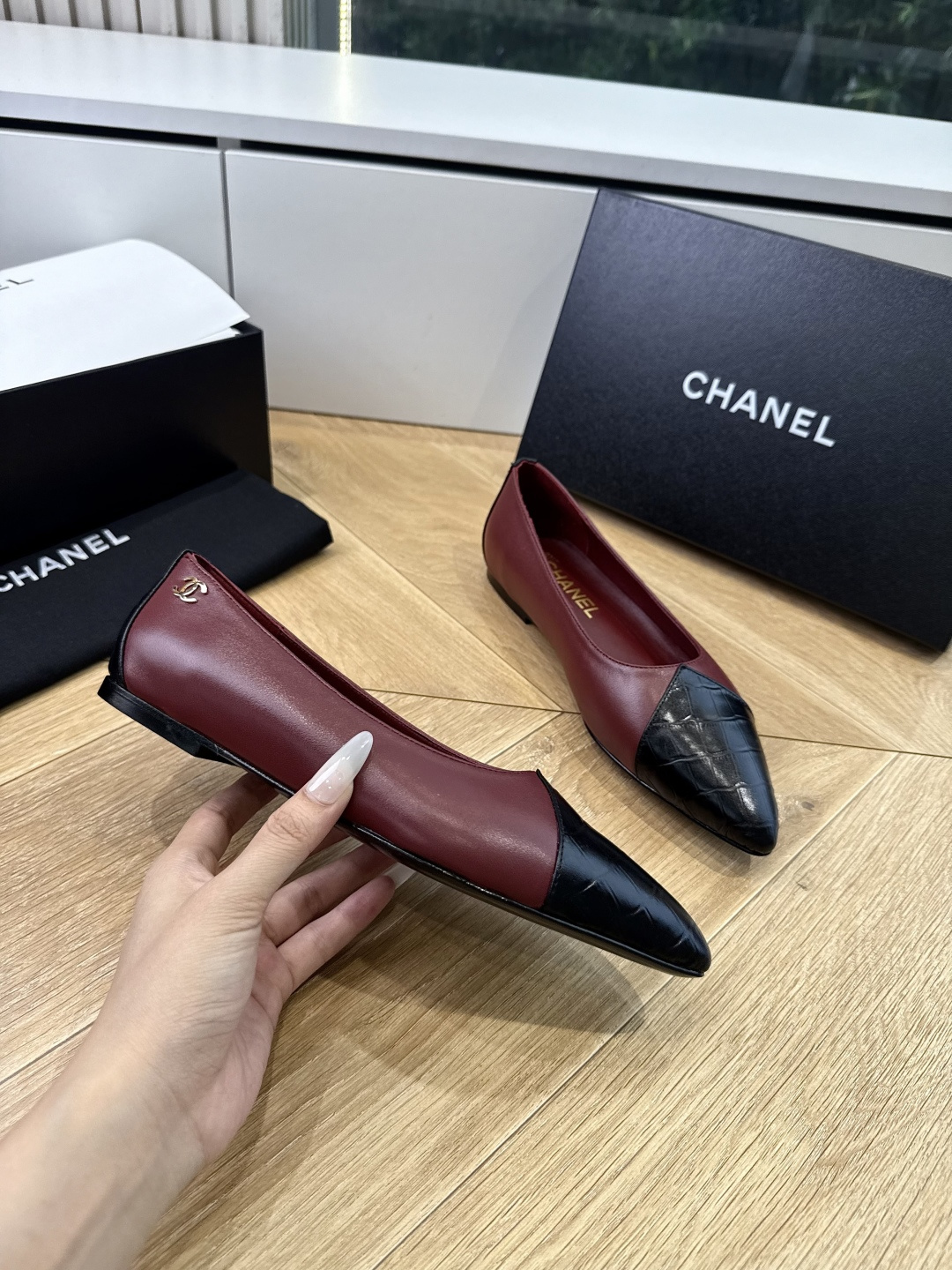 G988😀CHANEL* 香奈儿小香2026专柜同步新款高跟鞋单鞋极简设计 超好搭配的日常款、无论高度 