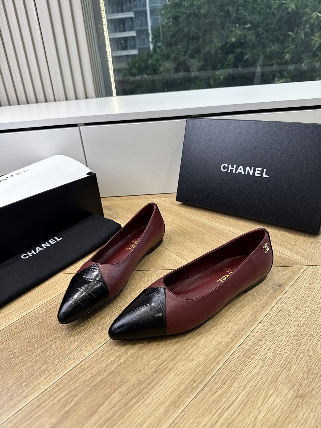 G988😀CHANEL* 香奈儿小香2026专柜同步新款高跟鞋单鞋极简设计 超好搭配的日常款、无论高度 