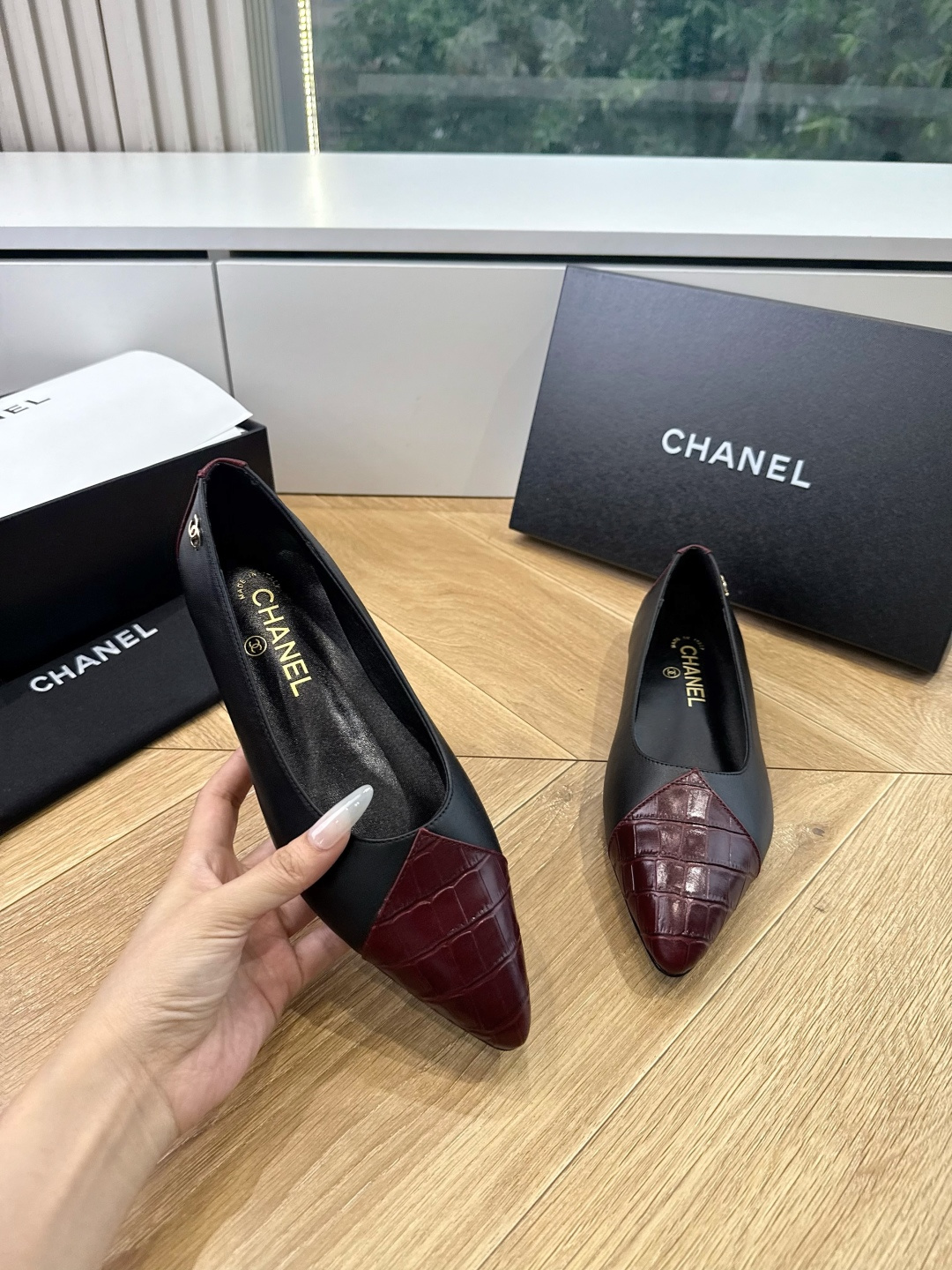 G988😀CHANEL* 香奈儿小香2026专柜同步新款高跟鞋单鞋极简设计 超好搭配的日常款、无论高度 