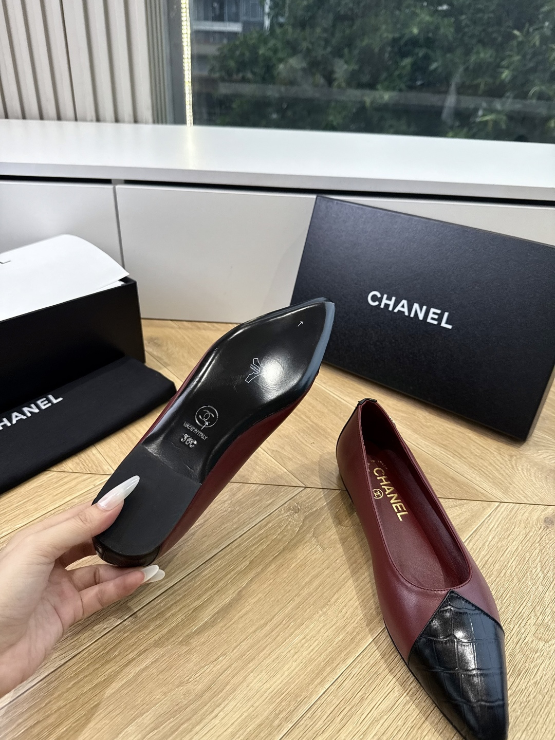 G988😀CHANEL* 香奈儿小香2026专柜同步新款高跟鞋单鞋极简设计 超好搭配的日常款、无论高度 
