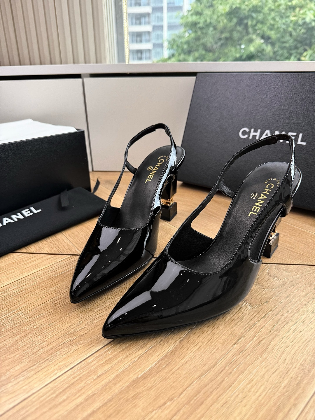 G238😀CHANEL* 香奈儿小香2026专柜同步新款高跟鞋单鞋凉鞋极简设计 超好搭配的日常款、无论高