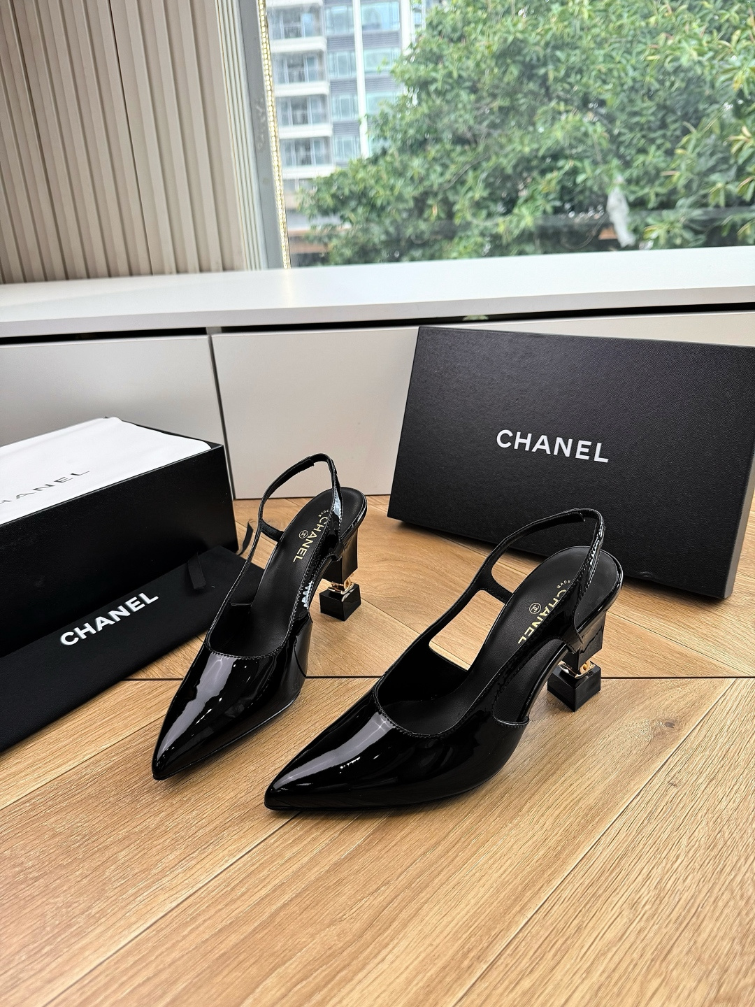 G238😀CHANEL* 香奈儿小香2026专柜同步新款高跟鞋单鞋凉鞋极简设计 超好搭配的日常款、无论高