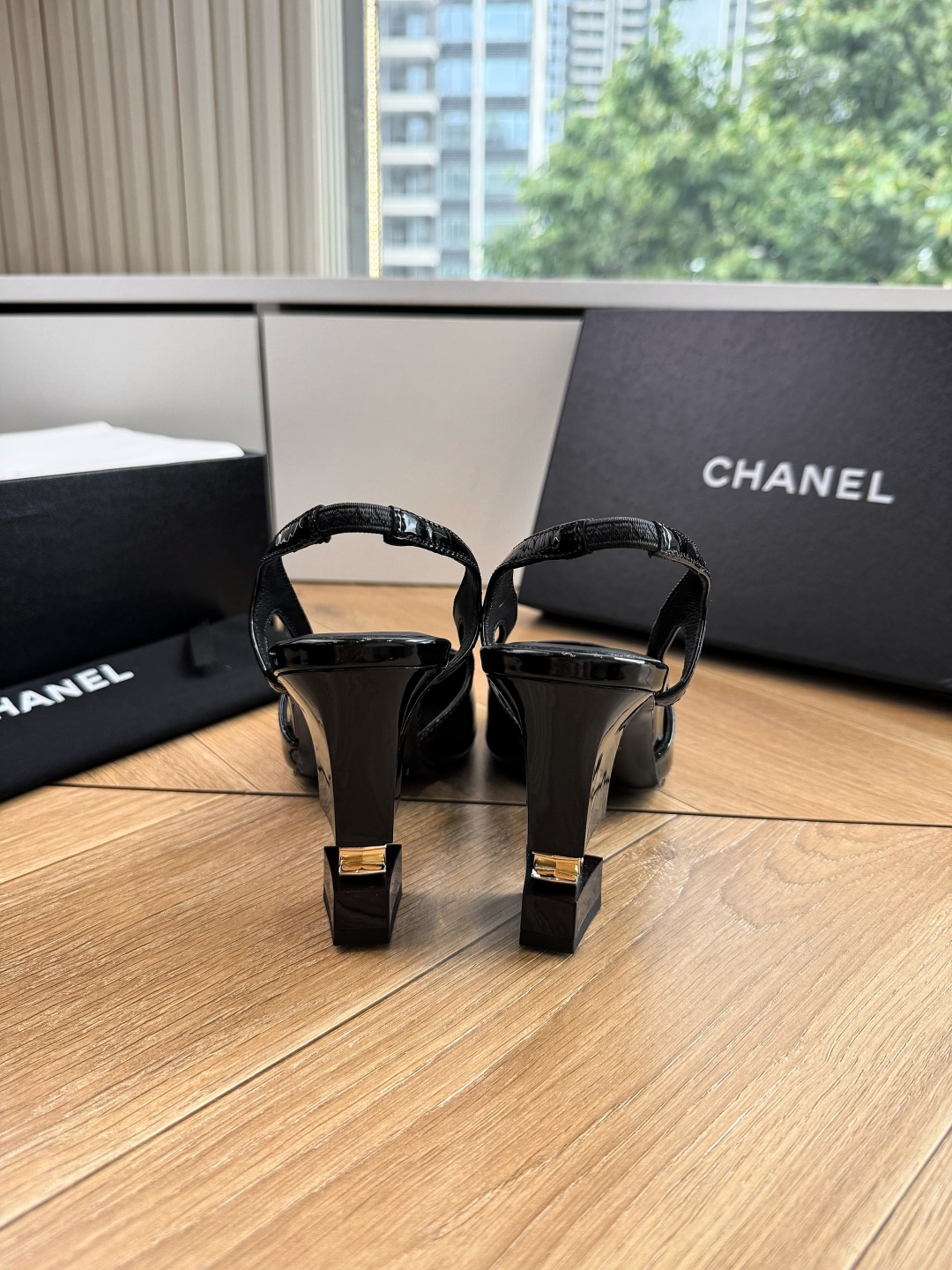 G238😀CHANEL* 香奈儿小香2026专柜同步新款高跟鞋单鞋凉鞋极简设计 超好搭配的日常款、无论高