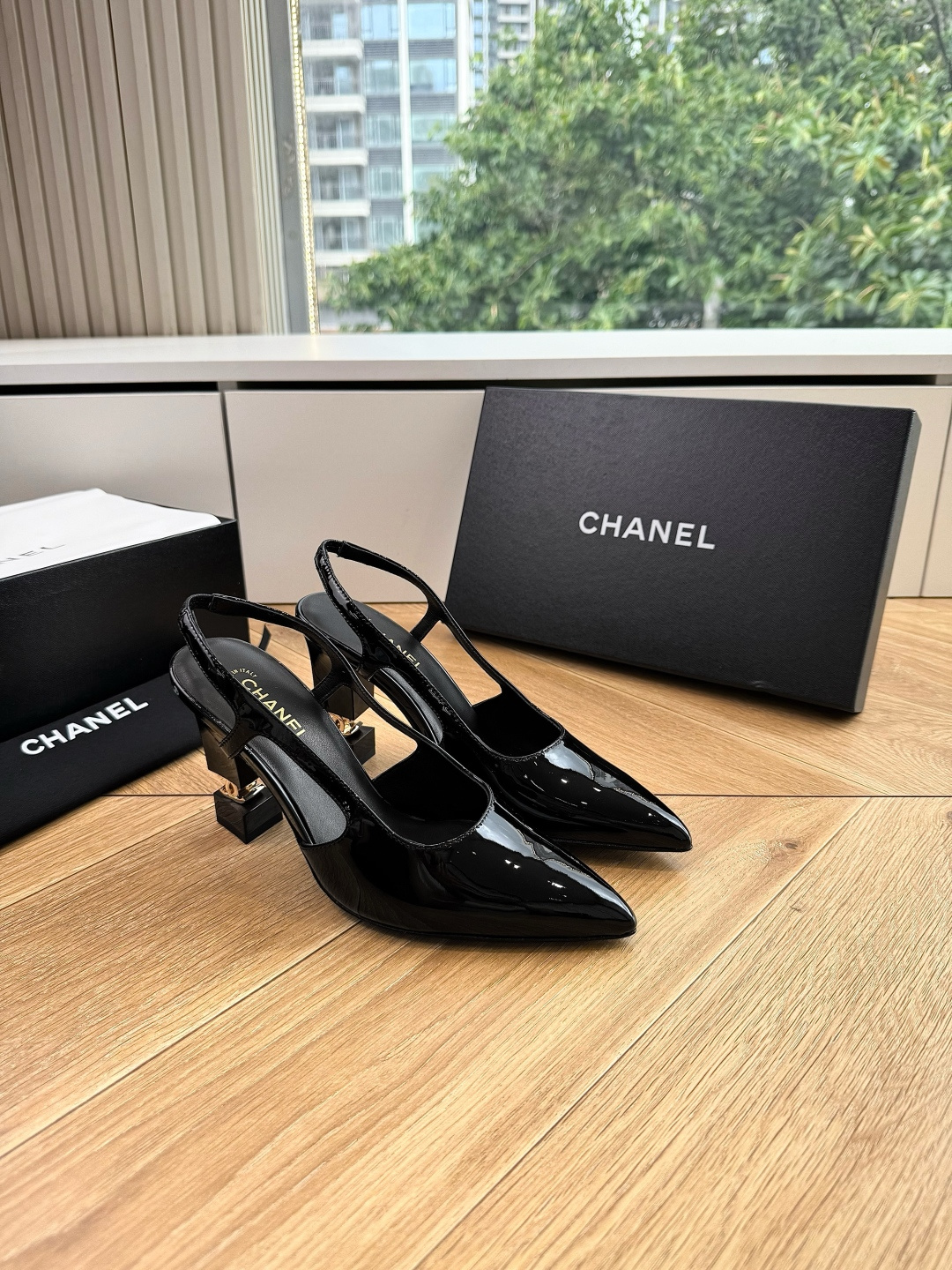 G238😀CHANEL* 香奈儿小香2026专柜同步新款高跟鞋单鞋凉鞋极简设计 超好搭配的日常款、无论高
