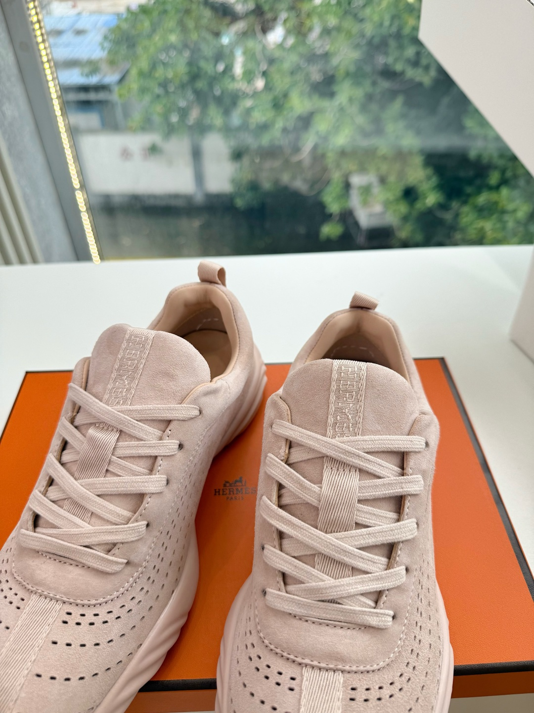 带飞机盒😀G588Hermes爱马仕 H家 Neon系列 情侣款 休闲 运动鞋 小白鞋运动风格山羊皮运动 带飞机盒😀G588Hermes爱马仕 H家 Neon系列 情侣款 休闲 运动鞋 小白鞋运动风格山羊皮运动