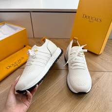 G909专柜品质Doucal'S男士针织系带运动男款运动鞋传说中不配货也要买的鞋潮流 时尚 舒适 百搭虽 G909专柜品质Doucal'S男士针织系带运动男款运动鞋传说中不配货也要买的鞋潮流 时尚 舒适 百搭虽