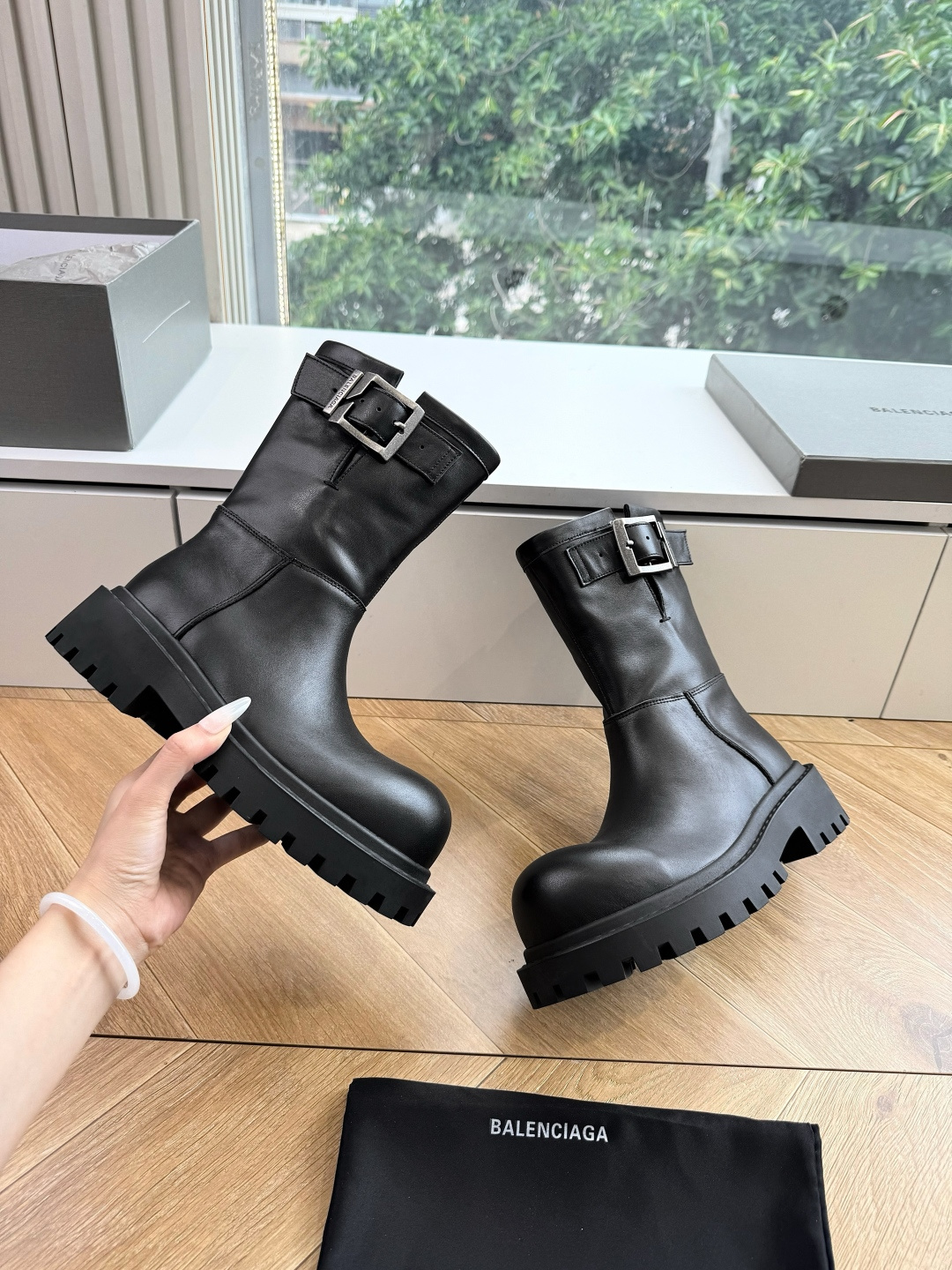 G261对版代购级别Balenciaga巴黎世家2026毒液Venom英伦复古深口厚底单鞋 请认准高版本
