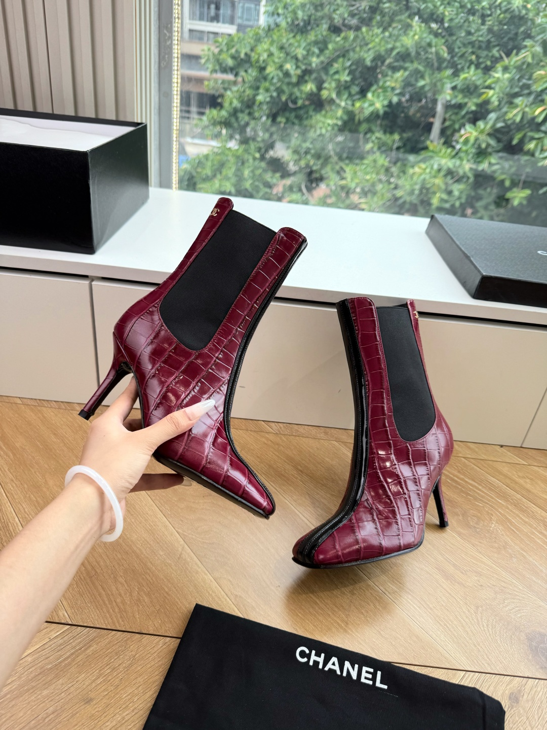 G238级CHANE*2026小香奈儿切尔西短靴妥妥的自留款！！比经典款Slingback舒服太多啦！每