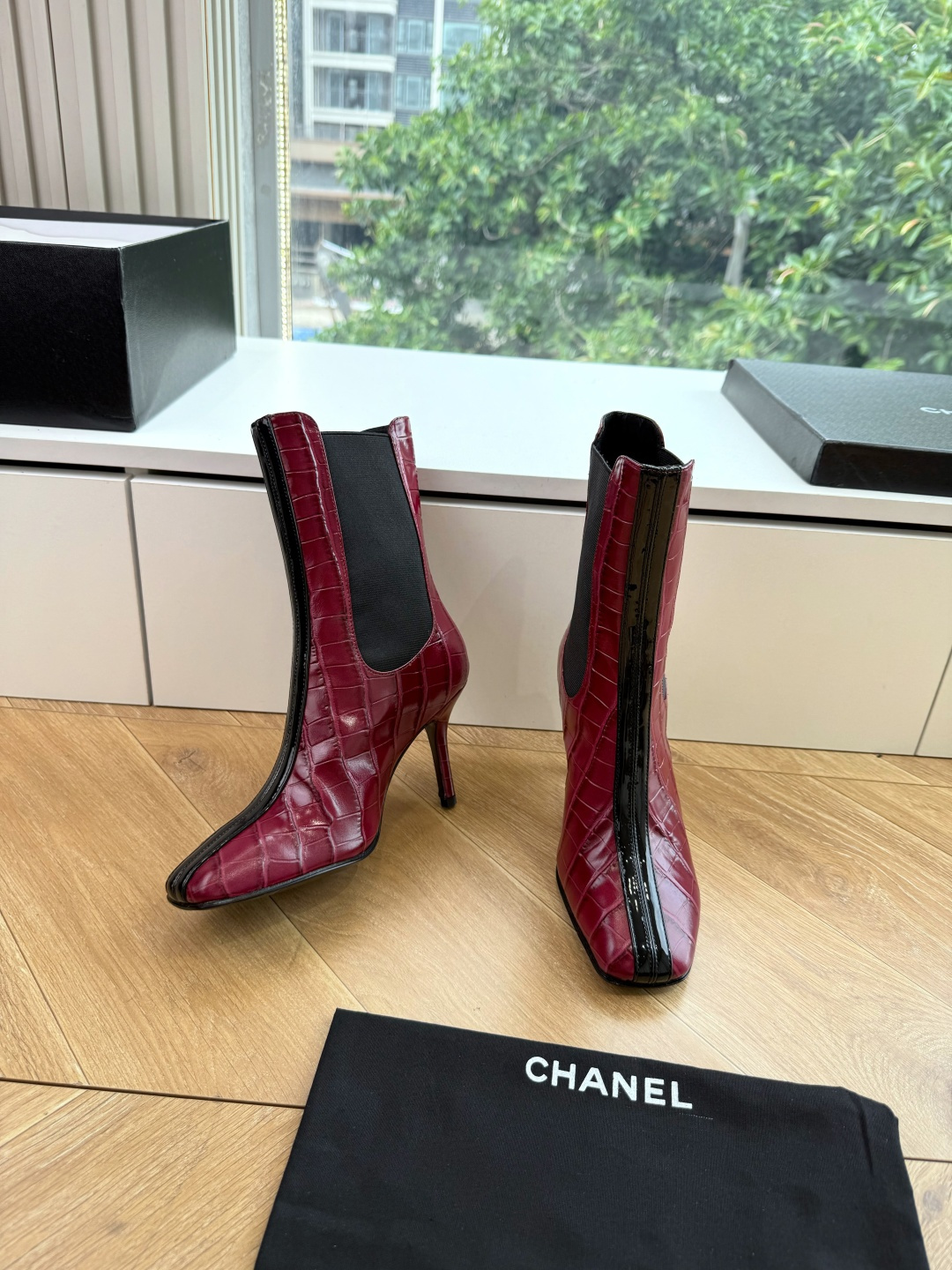 G238级CHANE*2026小香奈儿切尔西短靴妥妥的自留款！！比经典款Slingback舒服太多啦！每