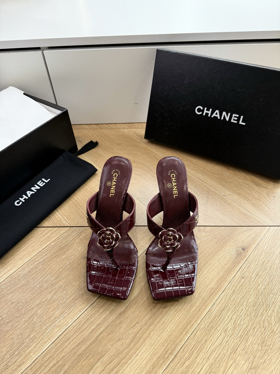 G238😀CHANEL* 香奈儿小香2026专柜同步新款高跟鞋凉鞋极简设计 超好搭配的日常款、无论高度 