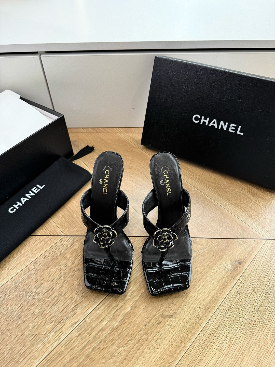 G238😀CHANEL* 香奈儿小香2026专柜同步新款高跟鞋凉鞋极简设计 超好搭配的日常款、无论高度 