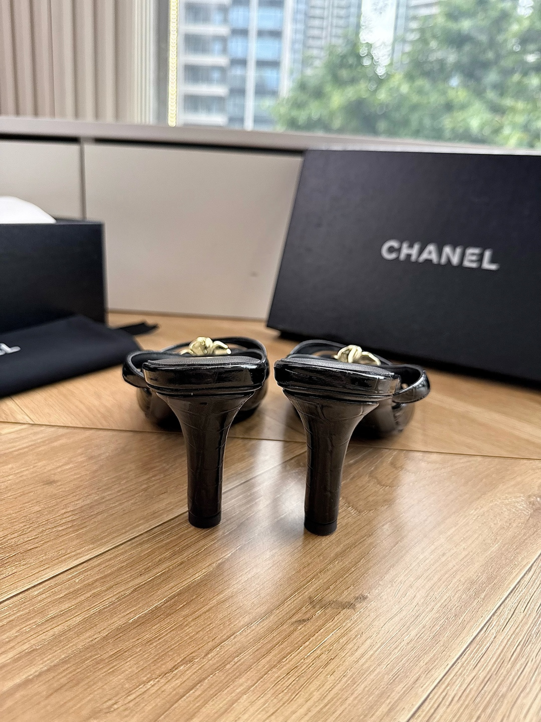 G238😀CHANEL* 香奈儿小香2026专柜同步新款高跟鞋凉鞋极简设计 超好搭配的日常款、无论高度 