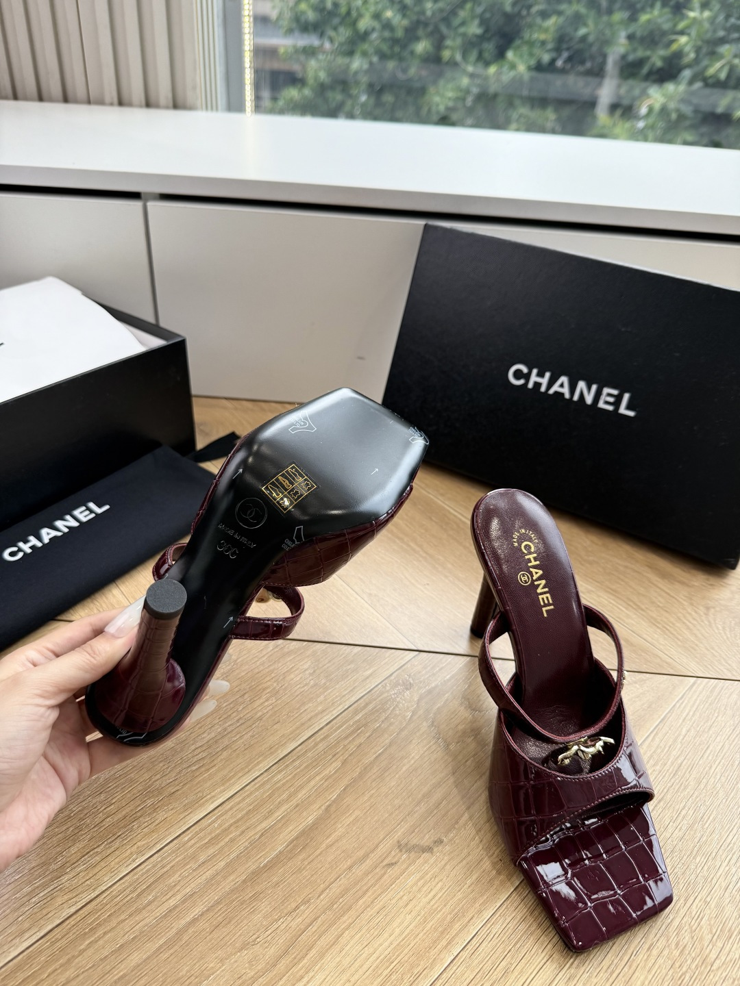 G238😀CHANEL* 香奈儿小香2026专柜同步新款高跟鞋凉鞋极简设计 超好搭配的日常款、无论高度 
