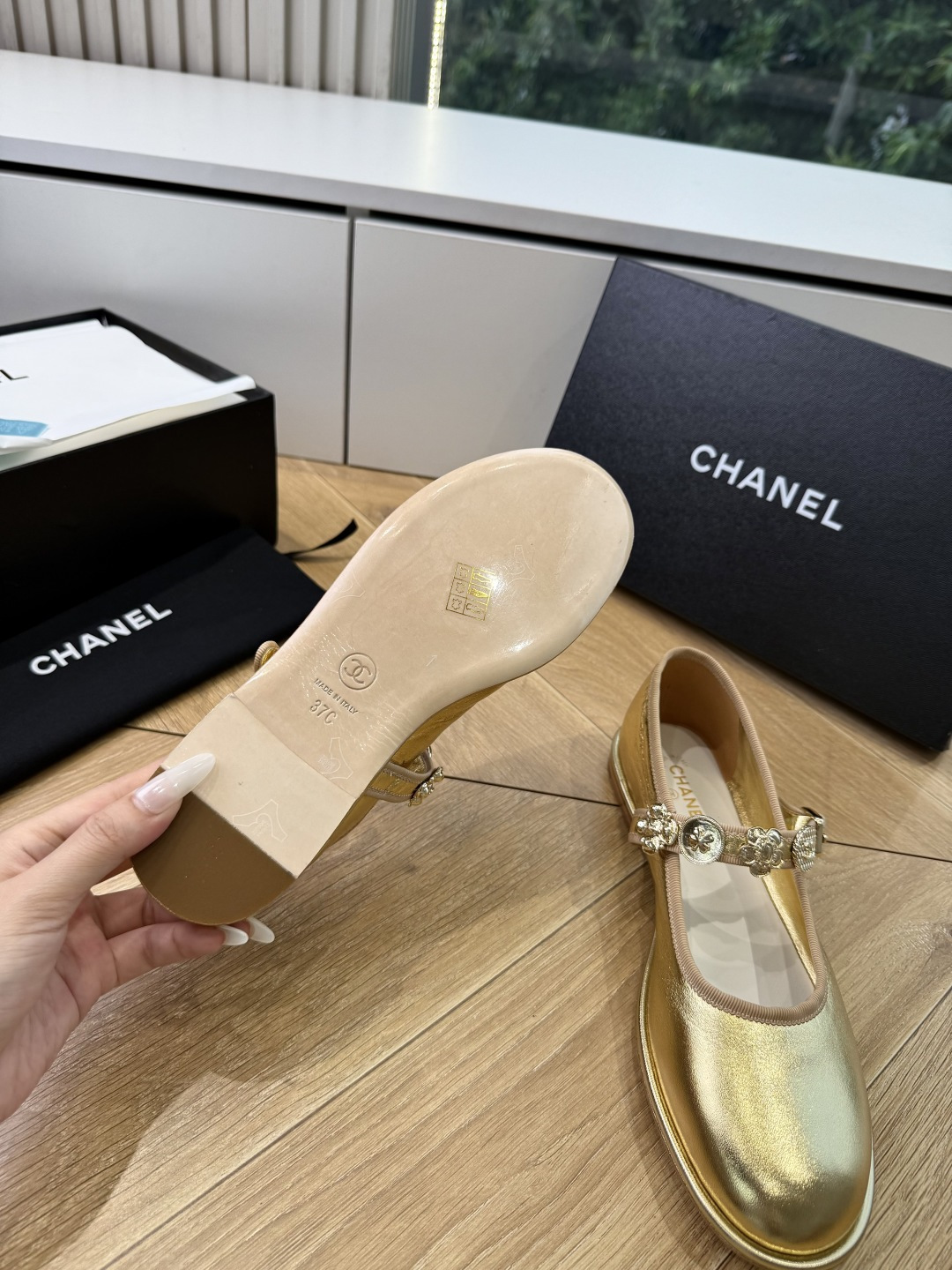 G238😀CHANEL* 香奈儿小香2026专柜同步新款高跟鞋单鞋极简设计 超好搭配的日常款、无论高度 