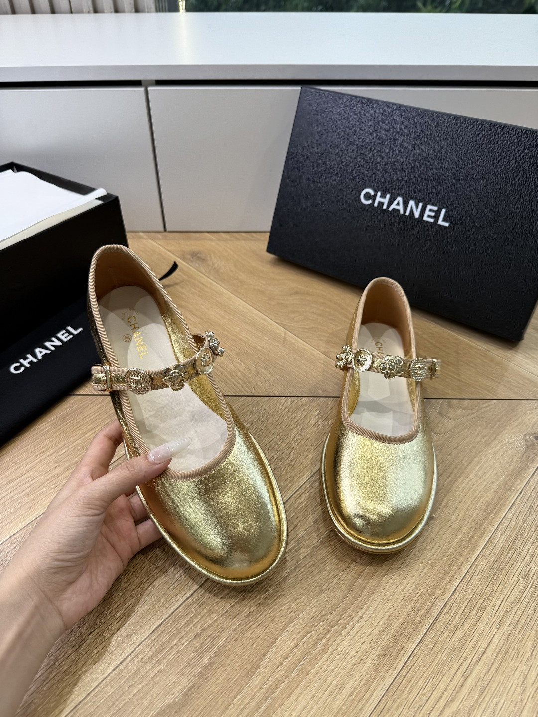 G238😀CHANEL* 香奈儿小香2026专柜同步新款高跟鞋单鞋极简设计 超好搭配的日常款、无论高度 