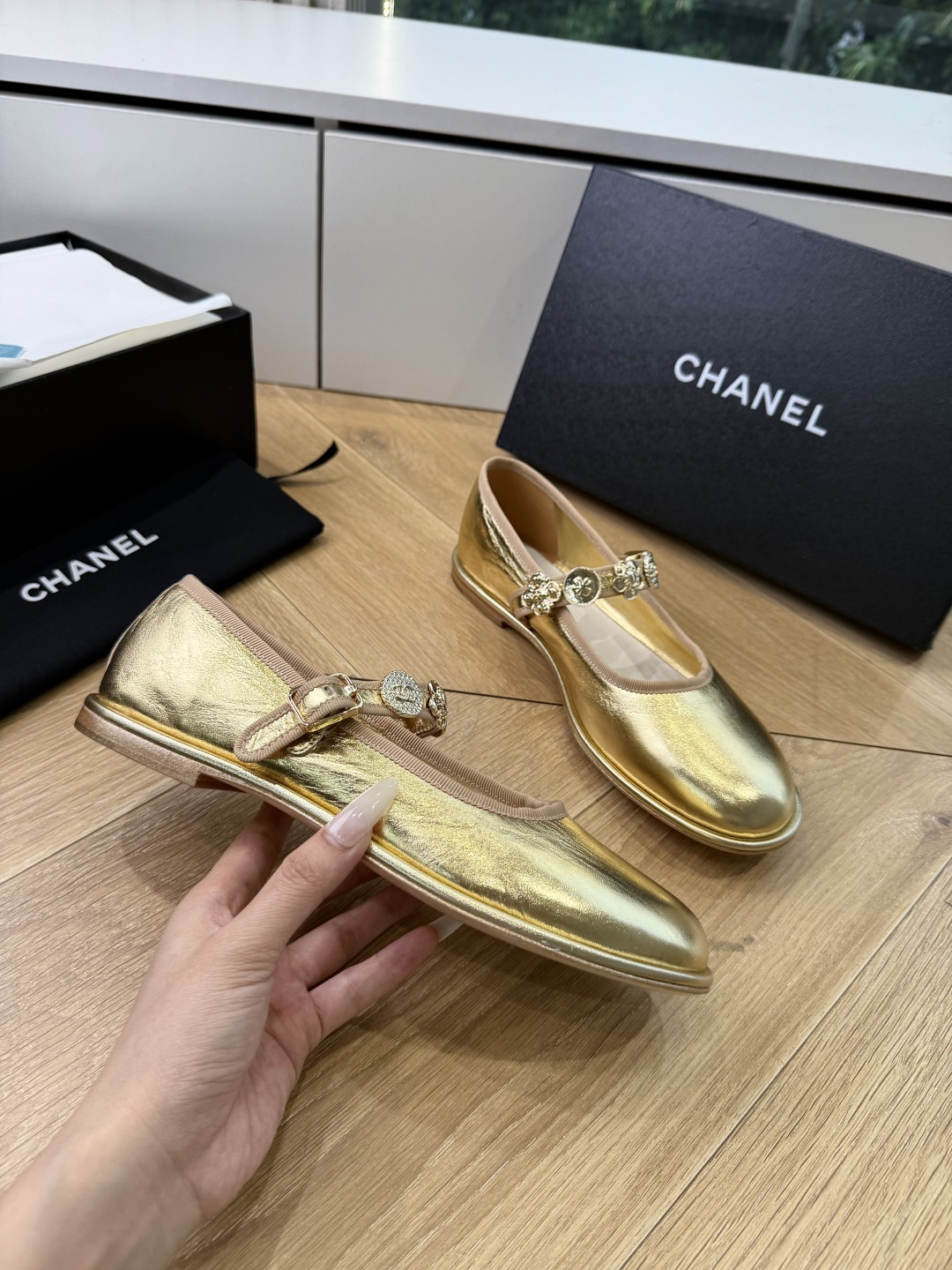 G238😀CHANEL* 香奈儿小香2026专柜同步新款高跟鞋单鞋极简设计 超好搭配的日常款、无论高度 