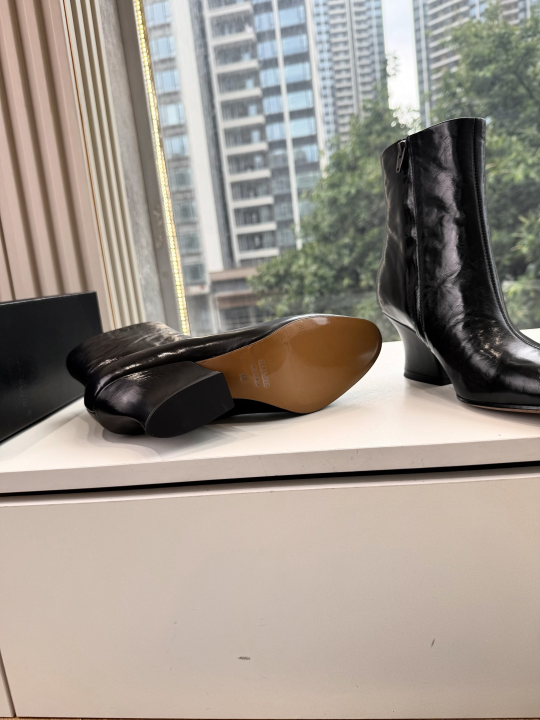 G028😃jil sander ✨2026秋冬新款极简风弹力靴，小仙女想要显腿长，想要线条好看，必选这款靴子，一整个直腿