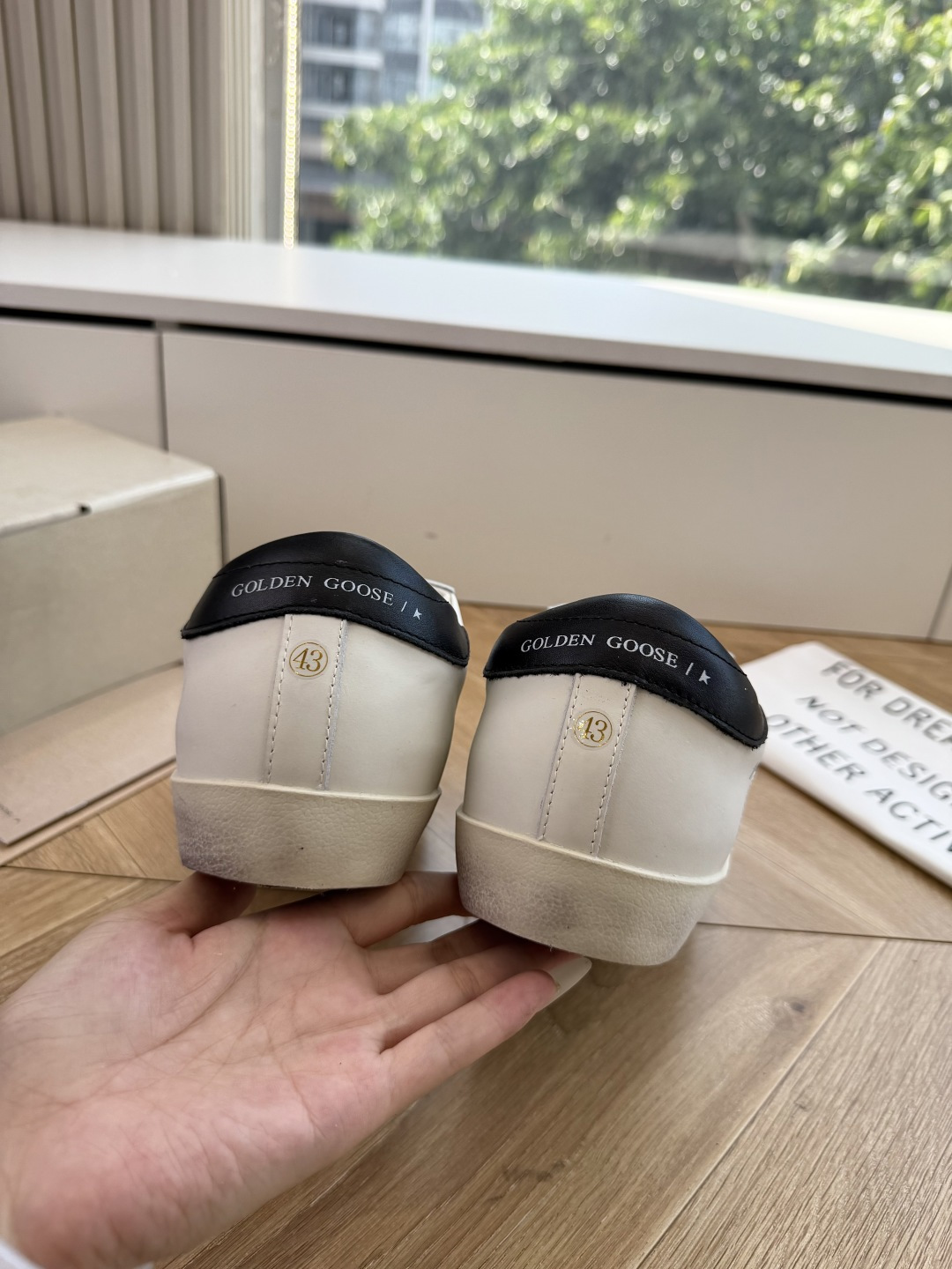 GGDB小脏鞋.Golden G se Deluxe Brand 新鞋底SPACE系列 独家定制 羊皮毛一体N双正品拆解
