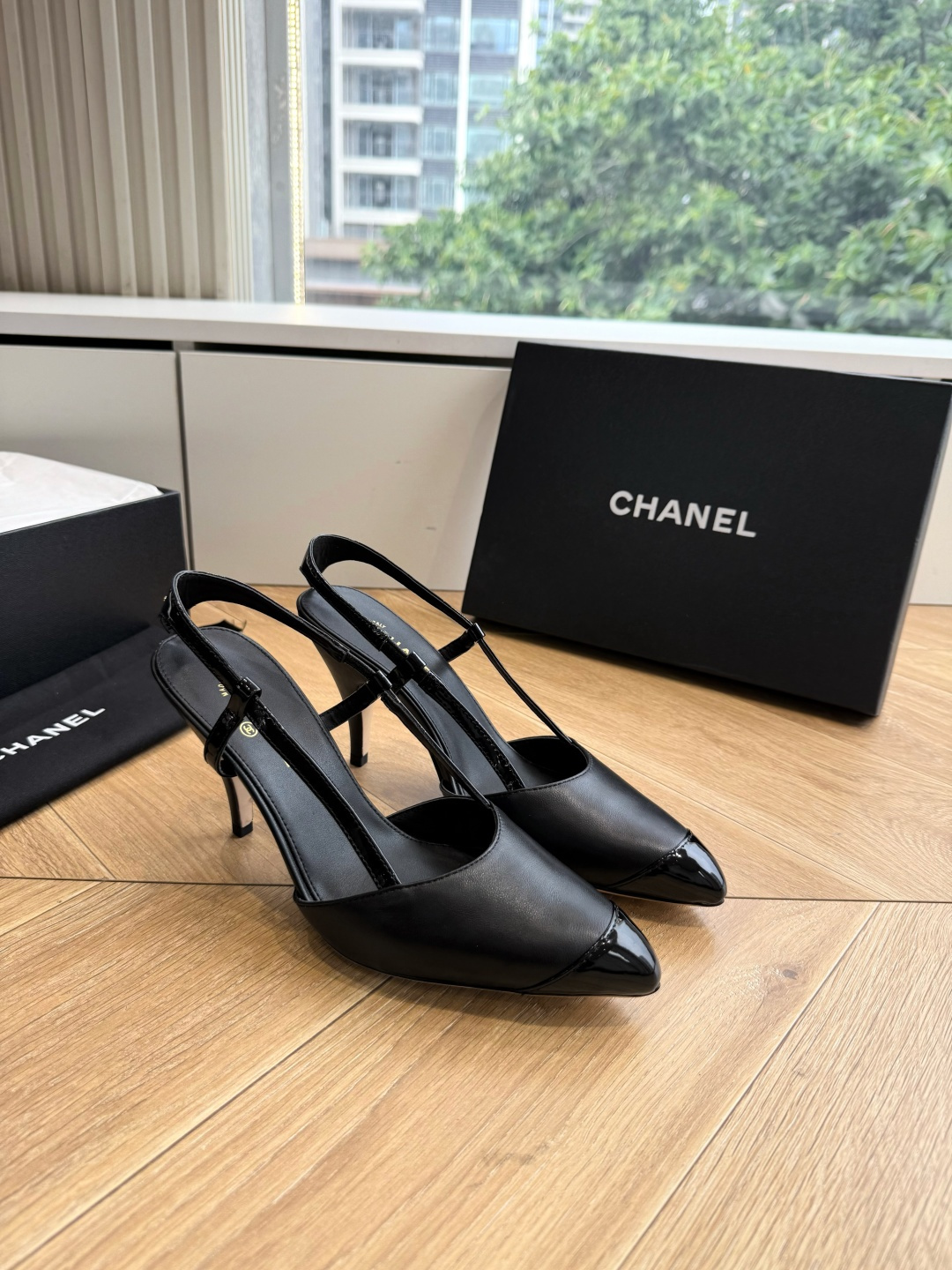G238😀CHANEL* 香奈儿小香2026专柜同步新款高跟鞋单鞋凉鞋 极简设计 超好搭配的日常款、无论高度 质感都无可