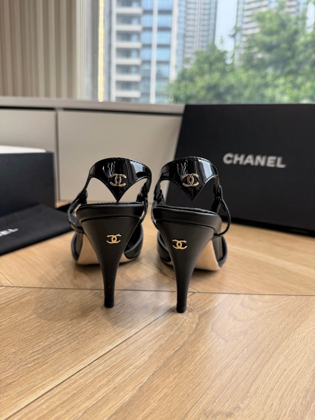 G238😀CHANEL* 香奈儿小香2026专柜同步新款高跟鞋单鞋凉鞋 极简设计 超好搭配的日常款、无论高度 质感都无可