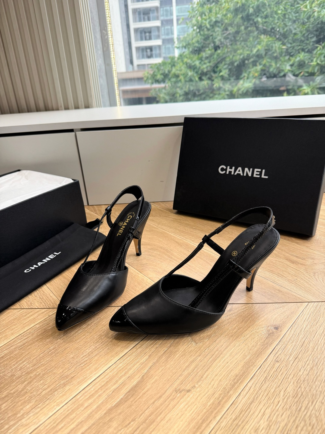 G238😀CHANEL* 香奈儿小香2026专柜同步新款高跟鞋单鞋凉鞋 极简设计 超好搭配的日常款、无论高度 质感都无可
