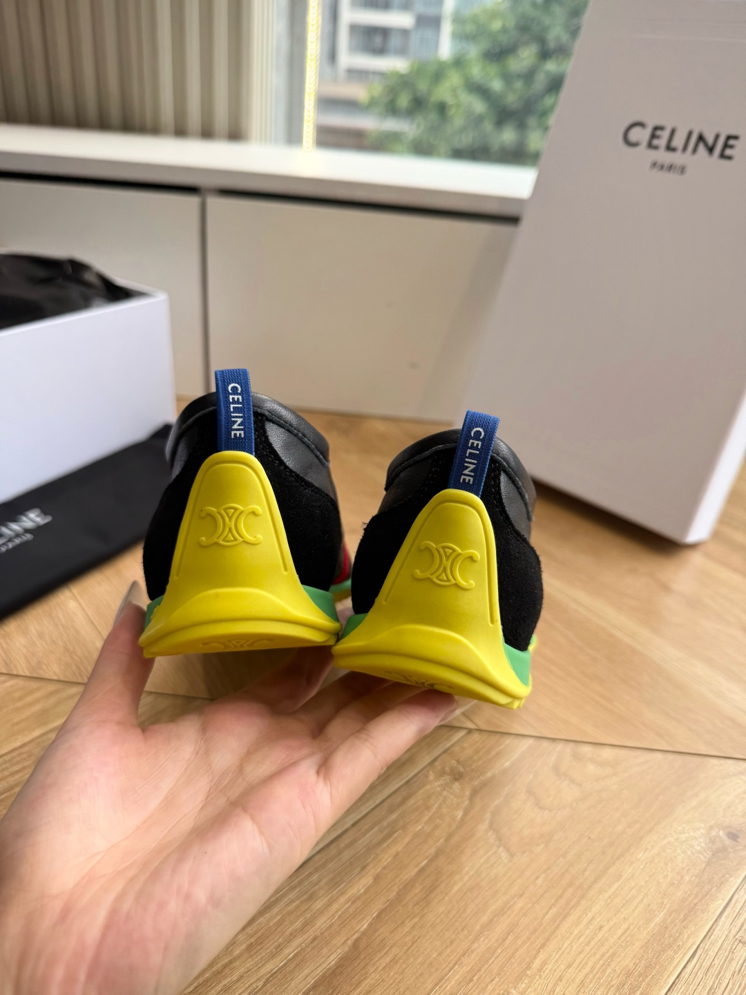 主打一个出货快品质好G08代购级别CELINE｜赛琳思琳春夏最新款Racer系列 阿甘鞋 配Celine专用品质辅料包装