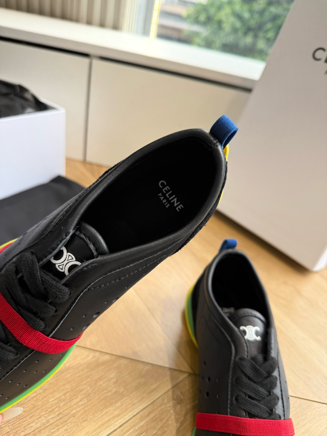 主打一个出货快品质好G08代购级别CELINE｜赛琳思琳春夏最新款Racer系列 阿甘鞋 配Celine专用品质辅料包装