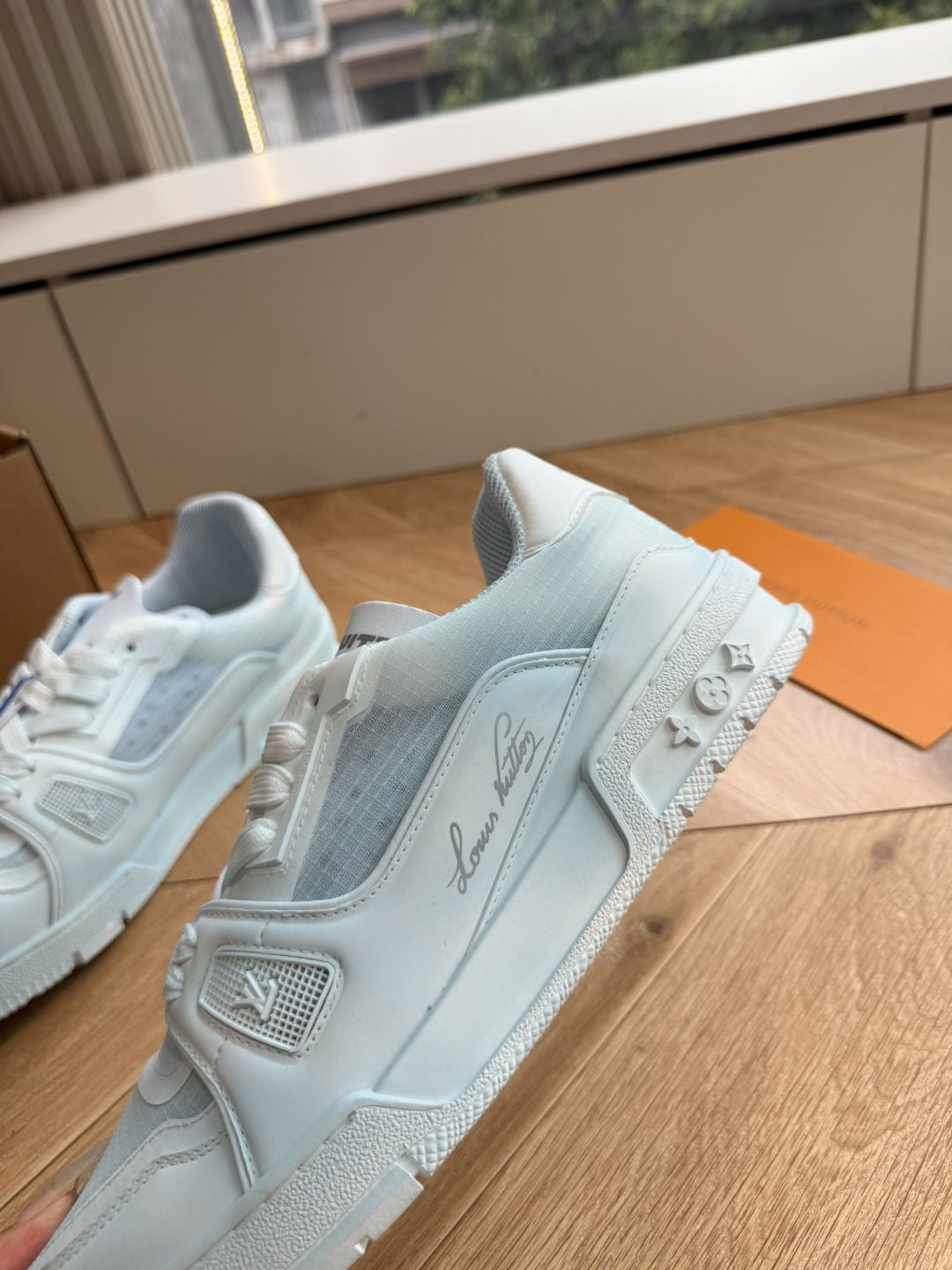 配饰60😀G2231-Louis Vuiton 路易威登 新款 LV Trainer系列板鞋篮球鞋 ‼️  本款 LV 