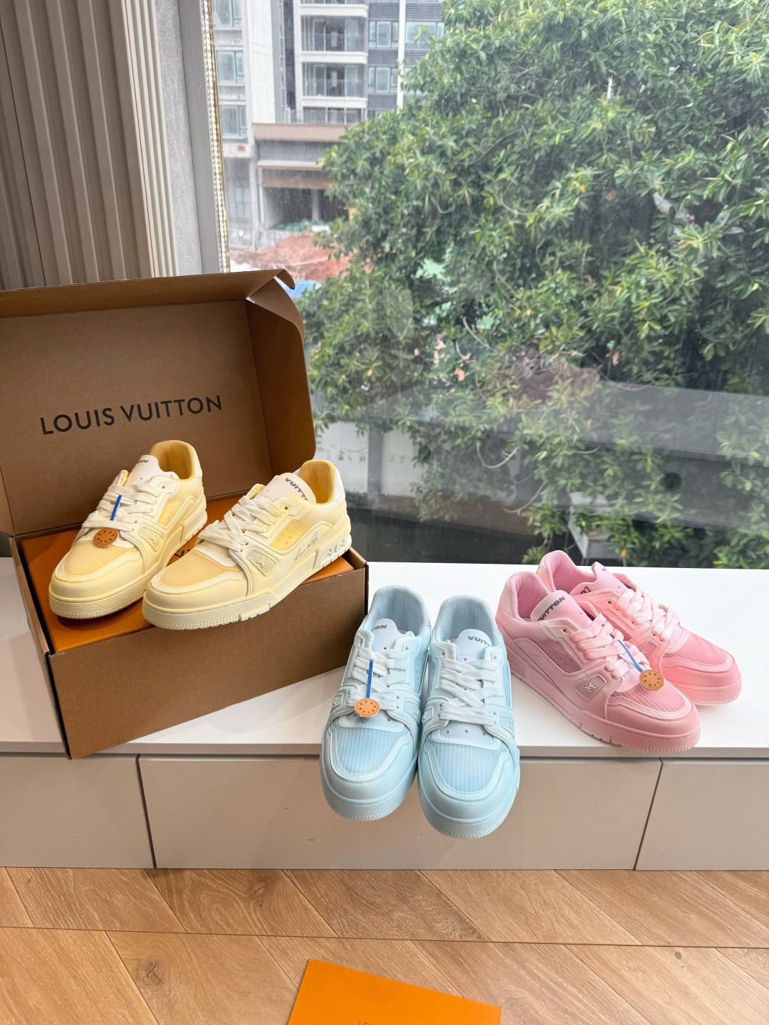 配饰➕60😀G2231-Louis Vuiton 路易威登 新款 LV Trainer系列板鞋篮球鞋 ‼️ 本款 LV 配饰➕60😀G2231-Louis Vuiton 路易威登 新款 LV Trainer系列板鞋篮球鞋 ‼️ 本款 LV