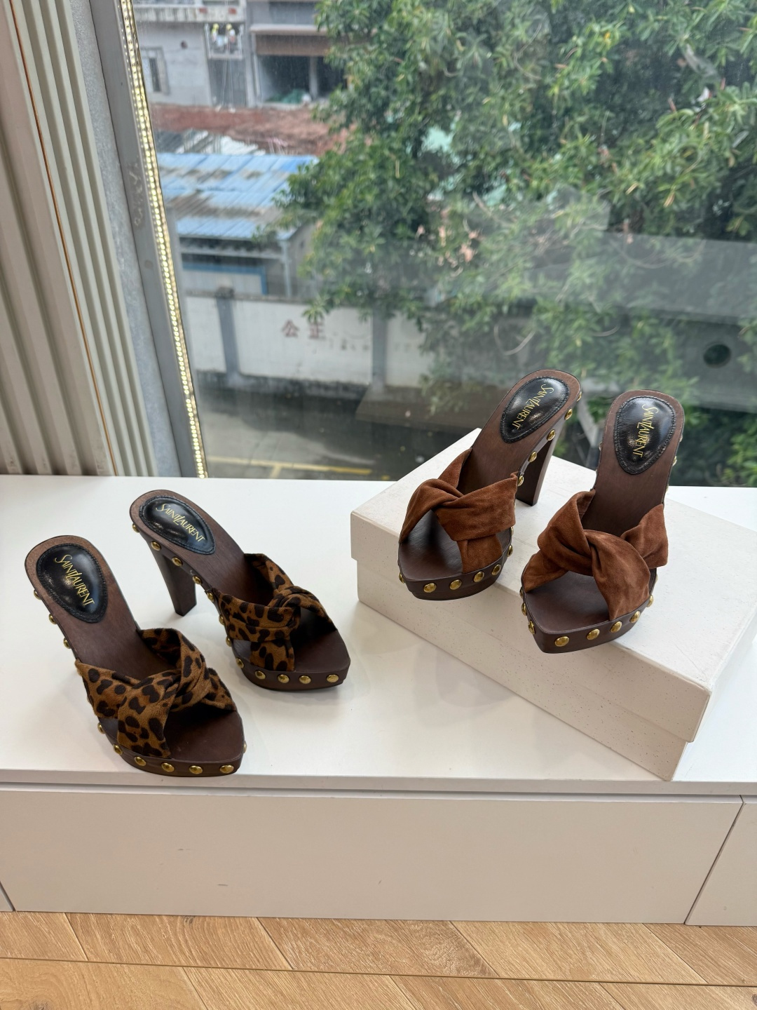 G288顶级品质Saint Laurent / 圣罗兰LeeYSL姐姐的美丽尤物又是人间圣罗兰 Rose同款的高跟鞋化很