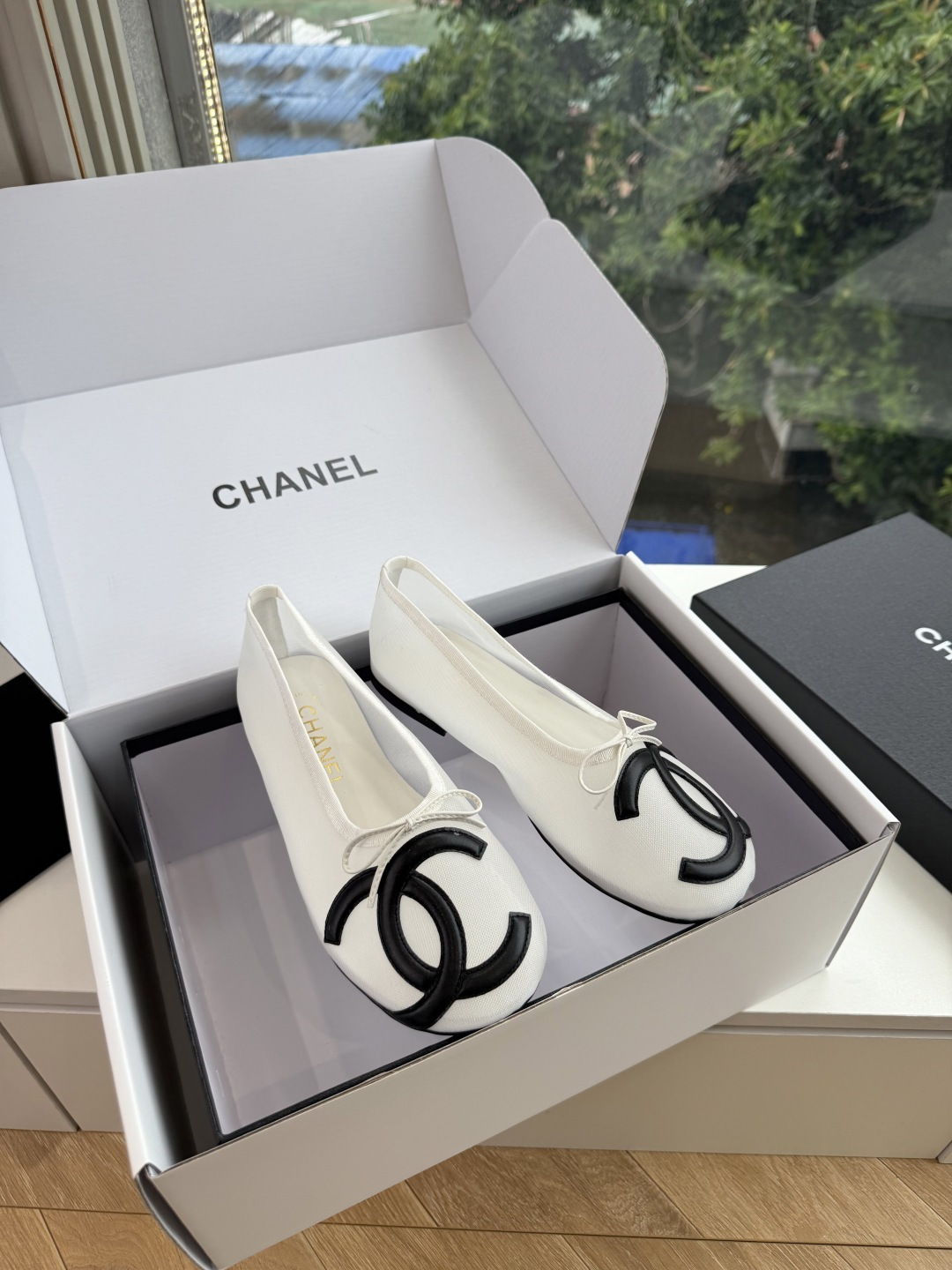 G027 😀CHANEL* 香奈儿小香2026专柜同步新款网面单鞋凉鞋 极简设计 超好搭配的日常款、无论高度 质感都无可