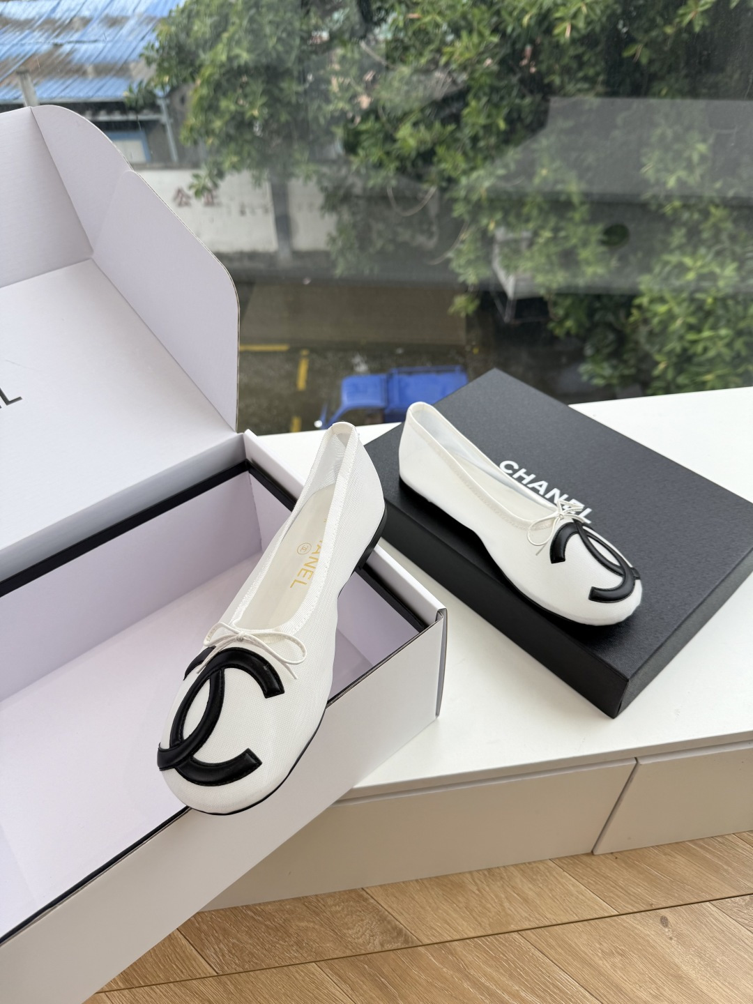 G027 😀CHANEL* 香奈儿小香2026专柜同步新款网面单鞋凉鞋 极简设计 超好搭配的日常款、无论高度 质感都无可