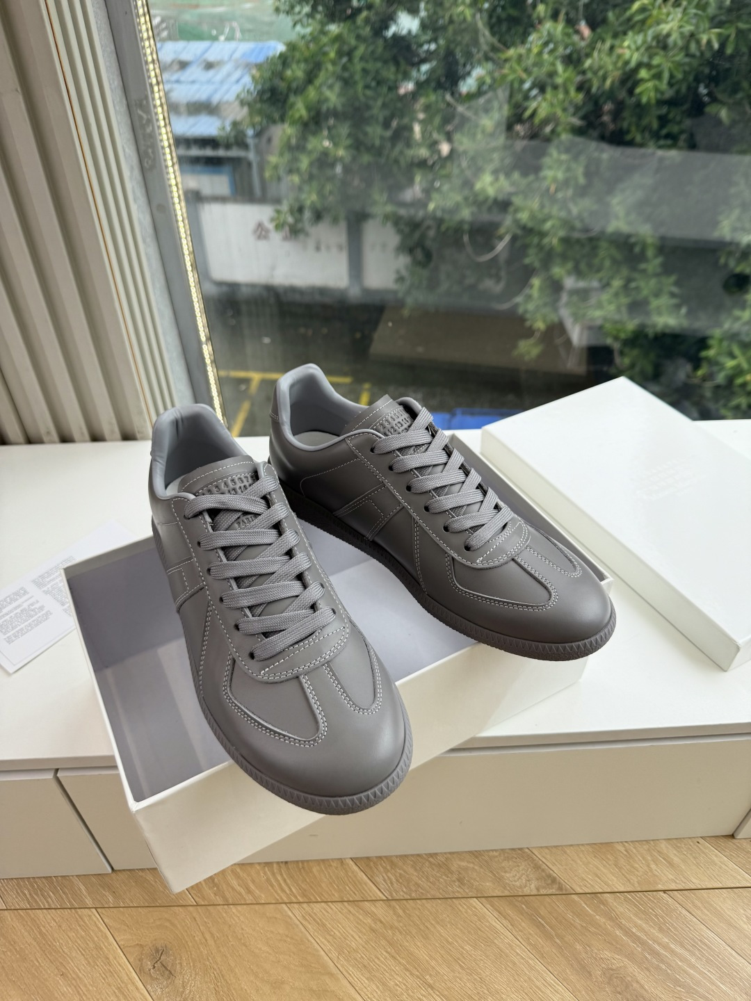 出货快G035所见即所得顶级版本 代购级别 MaisonMargiela MM6德训休闲鞋💥鬼才设计师品牌，一个轻奢品牌