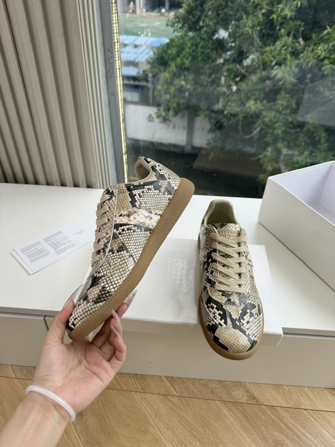 出货快G035所见即所得顶级版本 代购级别 MaisonMargiela MM6德训休闲鞋💥鬼才设计师品牌，一个轻奢品牌